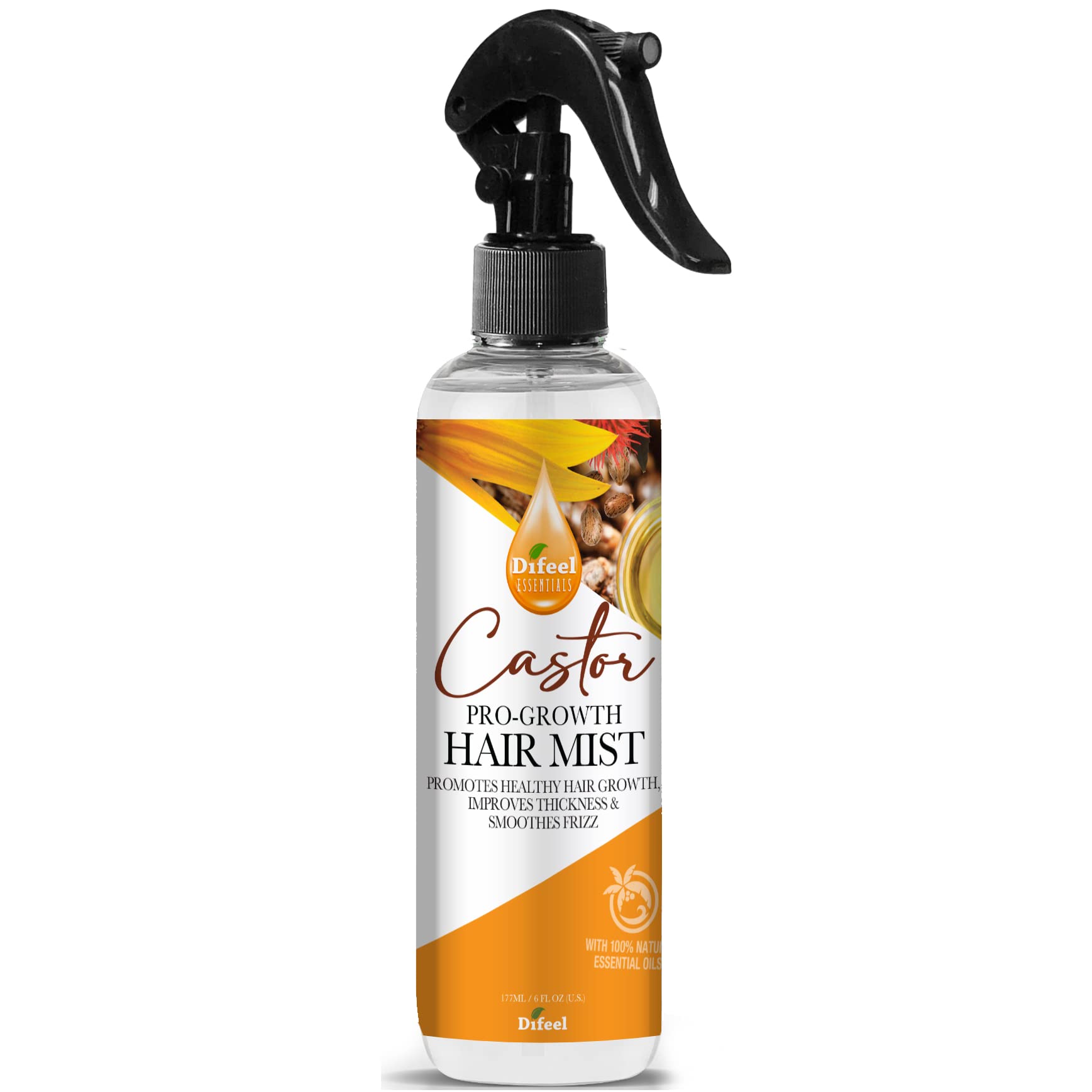Difeel Essentials ProGrowth Castor Hair Mist 6 oz.