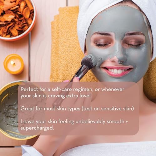Pure Body Naturals Dead Sea Mud Mask - Face Mask and Body Mud for Acne, Blackheads, and Oily Skin - Facial Self Care for Men and