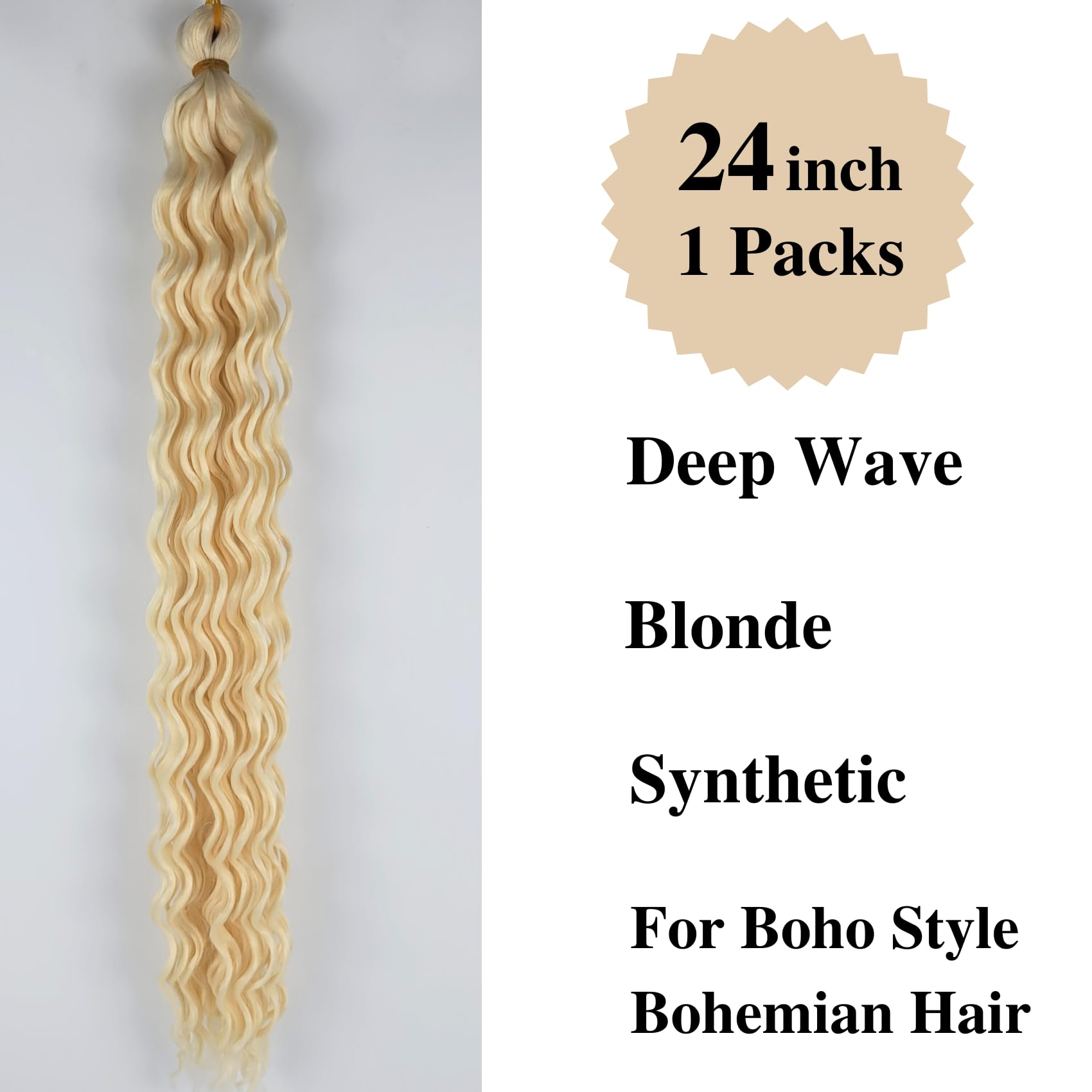 Gozill Blonde Braiding Hair Pre Stretched 613 Boho Braids Kanekalon Prestretched Braiding Hair For Bohemian Hair Ez Braid Micro