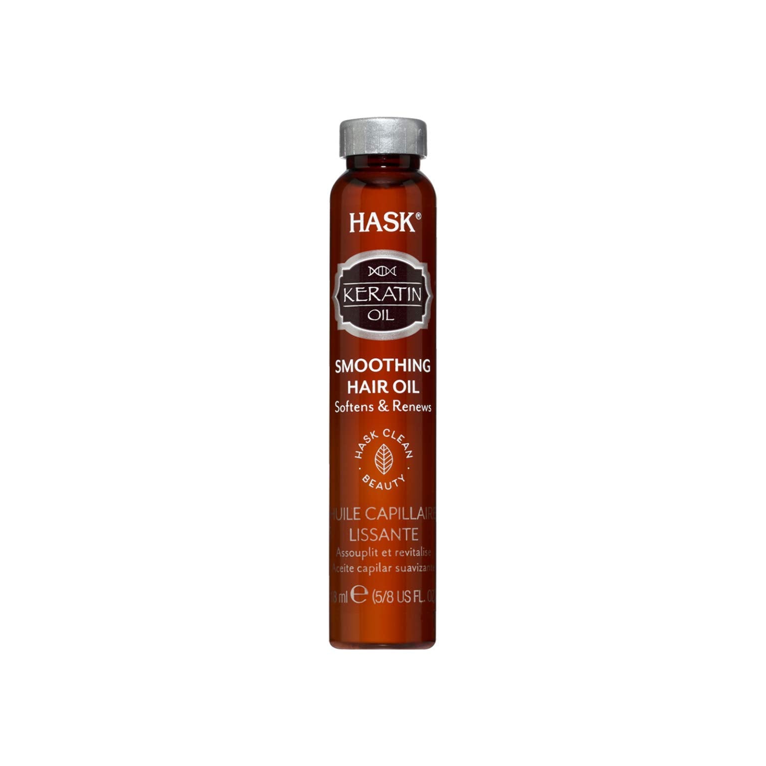 Hask Vials Keratin Protein Smoothing Shine Oil (12 Pieces)