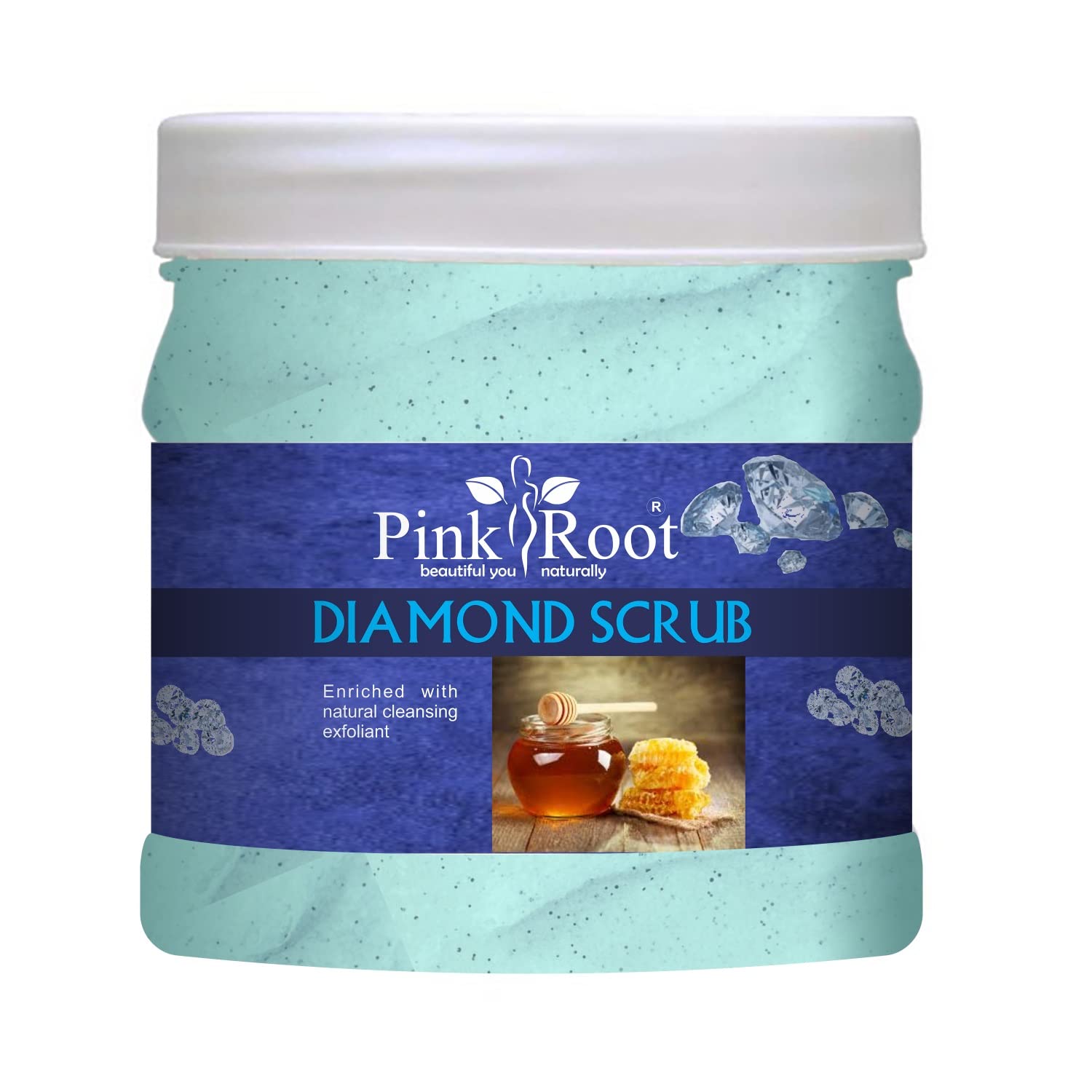 Pink Root Diamond Scrub Enriched With Natural Cleansing Exfoliant 500Gm