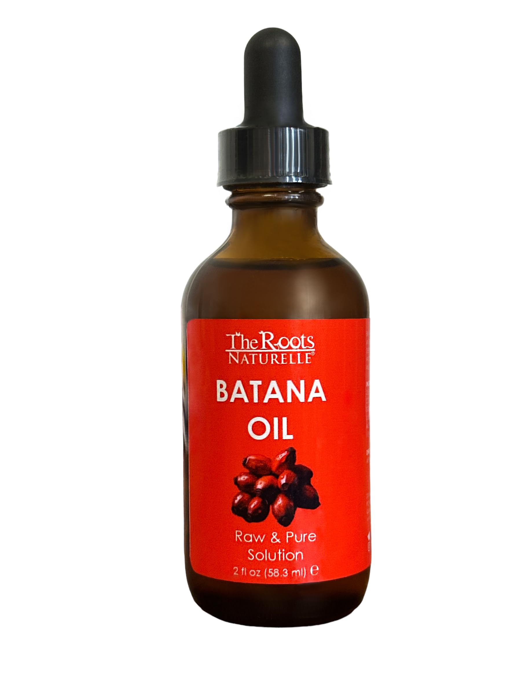 The Roots Naturelle Batana Oil  2 Oz | Natural Hair Growth And Scalp Nourishment | Made Popular By Dr. Sebi