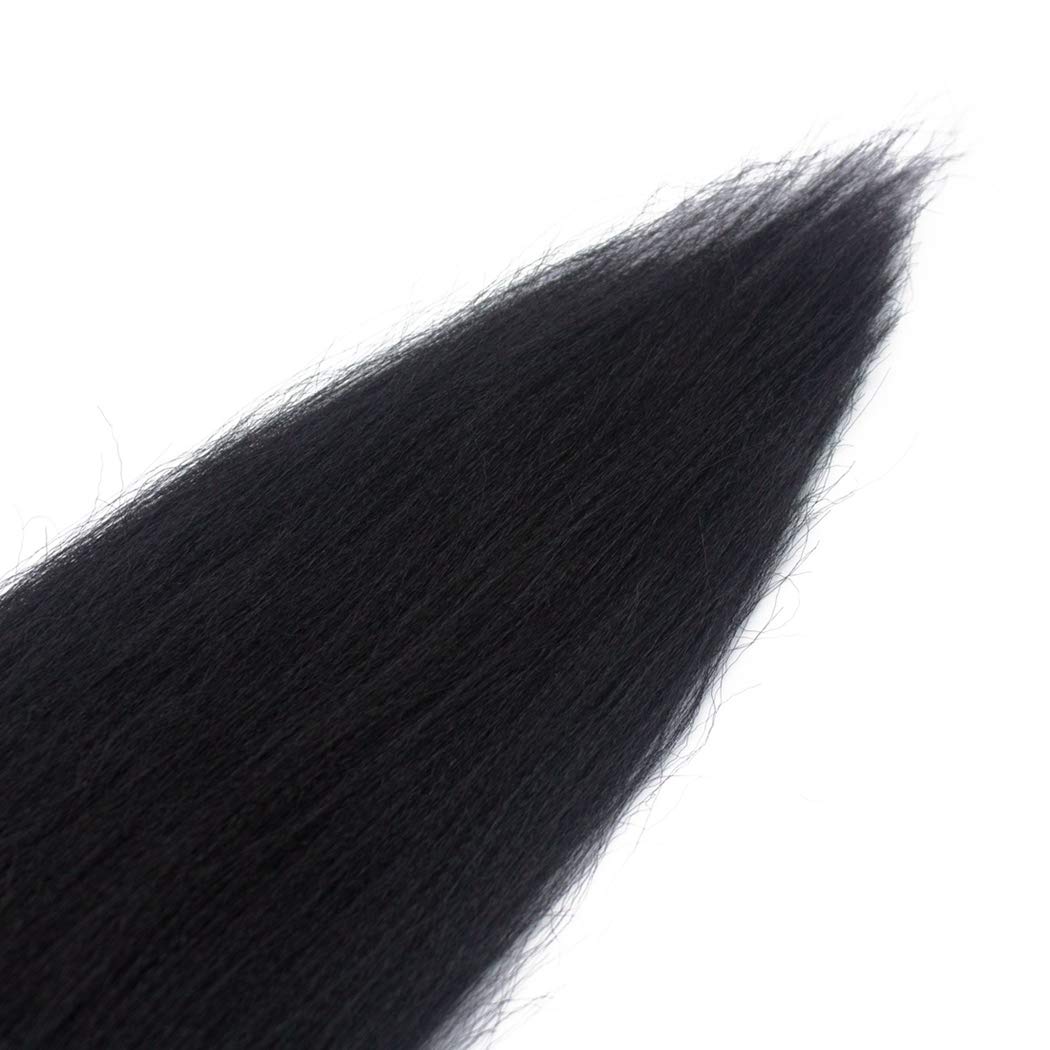 Pre-Stretched Professional Braiding Hair Easy Braiding Hair 24 Inch 8 Packs Hot Water Setting Soft Synthetic Braiding Hair Exten
