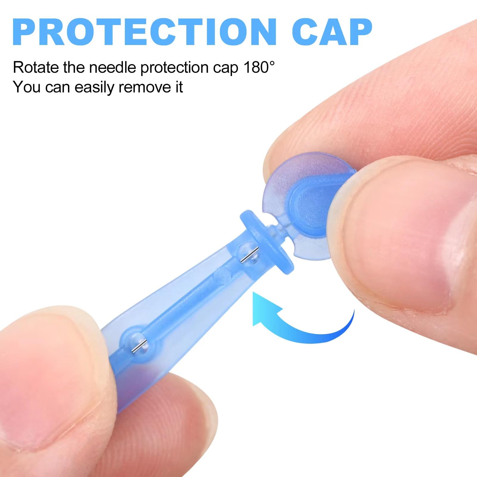 100PCS Disposable Acne Needle & 144 Dots Pimple Stickers - Ultrafine Pimple Popper Needle