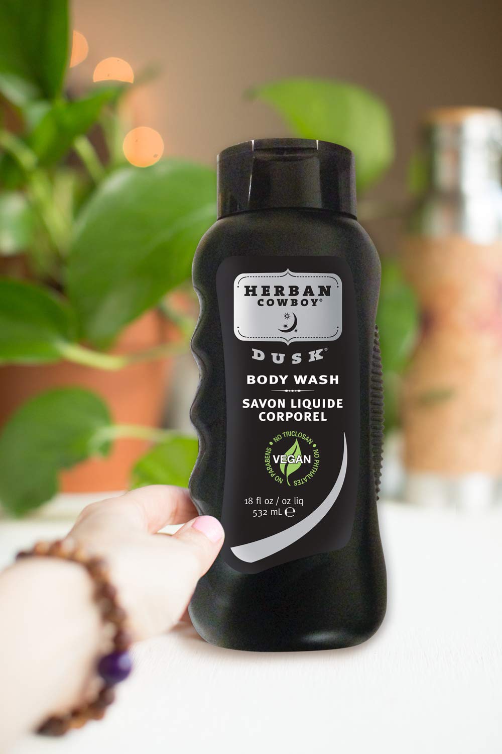 Herban Cowboy Body Wash, Dusk, 18 Ounce