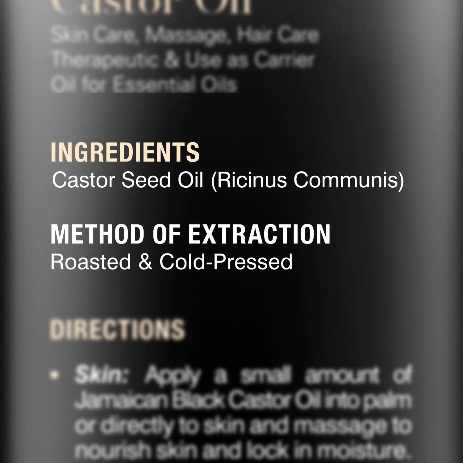 Majestic Pure Jamaican Black Castor Oil - Strengthening & Nourishing, 16 Fl Oz, Non-GMO, Brown
