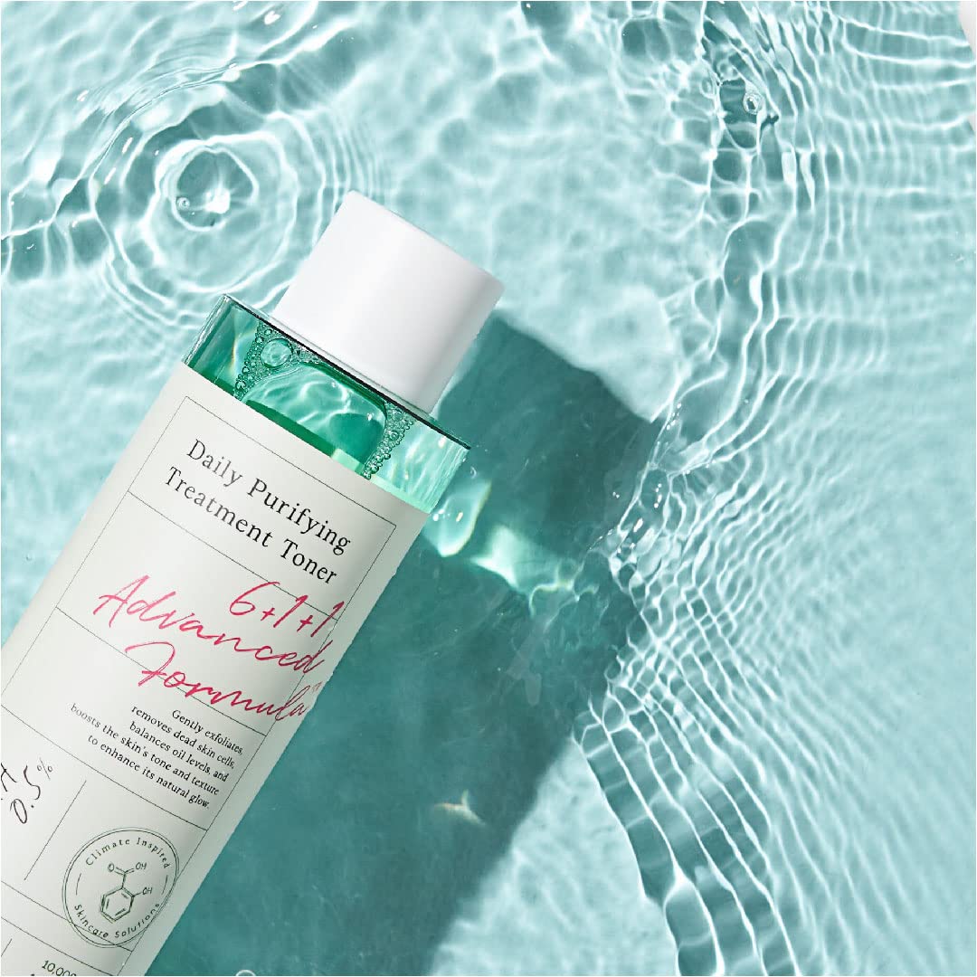 Axis-Y Daily Purifying Treatment Toner 200Ml / 6.76 Fl. Oz | Bha Toner | Salicylic Acid | Oily Skin | Toner For Acne | Korean Sk