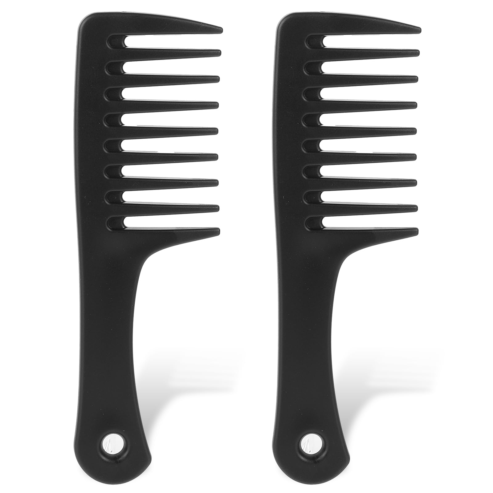 Wide Tooth Comb, 2 Pack Small Hair Combs For Women, Portable Travel Detangling Comb Anti-Satic Curl Comb No Tangle Hair Brush Sh