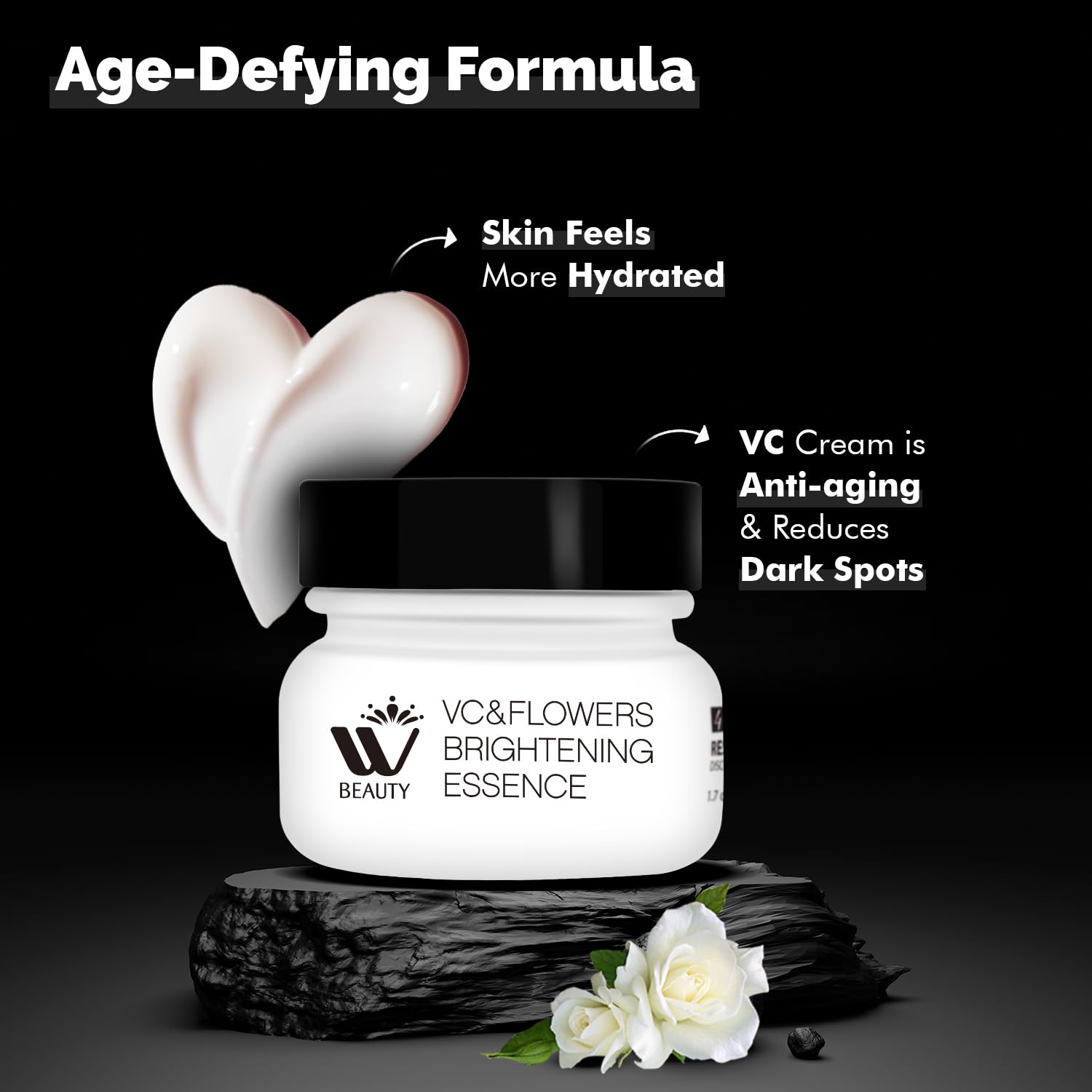 WBM Restoring Night Cream for Face, Anti-Aging Moisturizer with Hydro-Rich Essence. Skin-renewing face cream for a hydrated, you