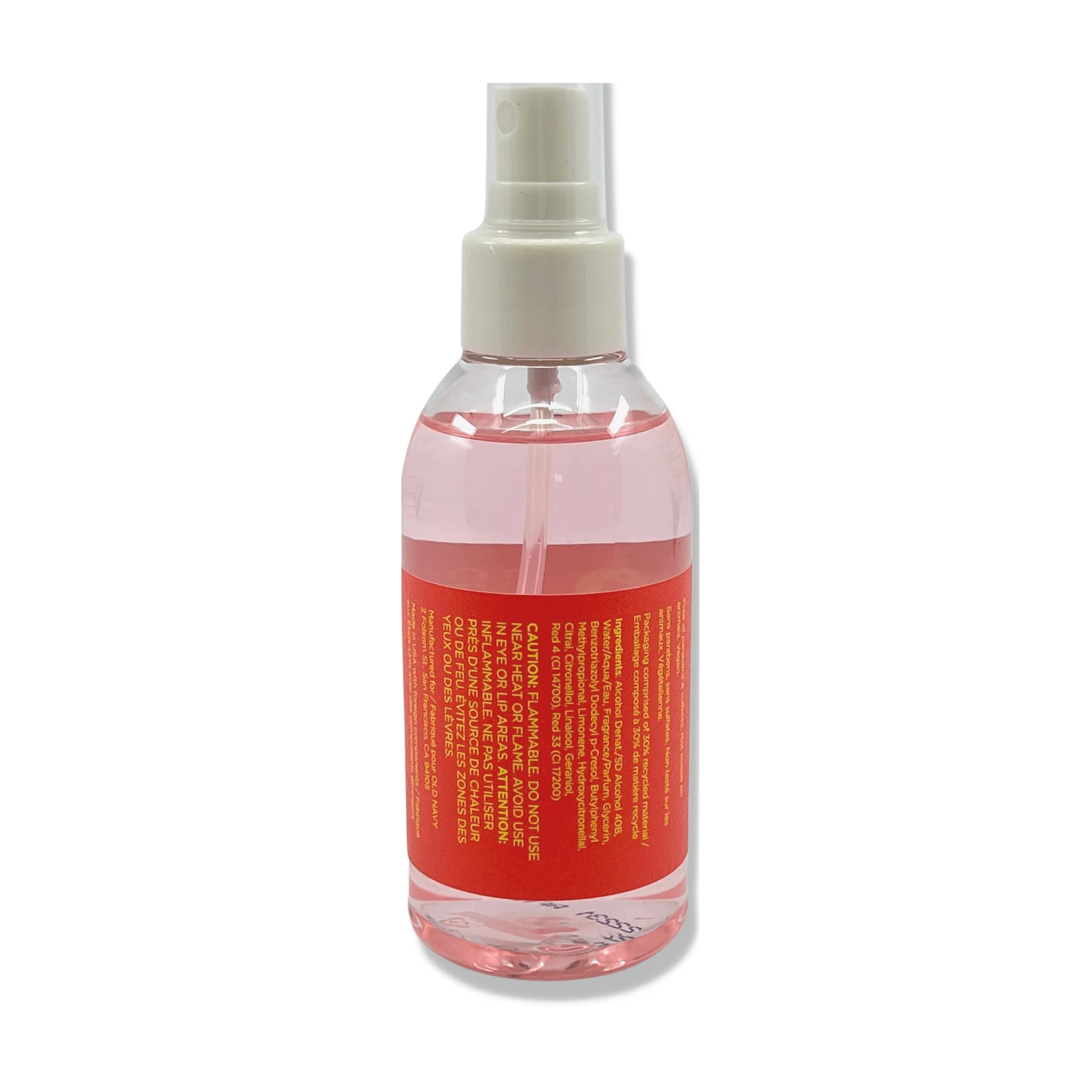 Old Navy Kindred Goods Pink Poppy & Starfruit Hair & Body Mist 5.4 Fl. Oz
