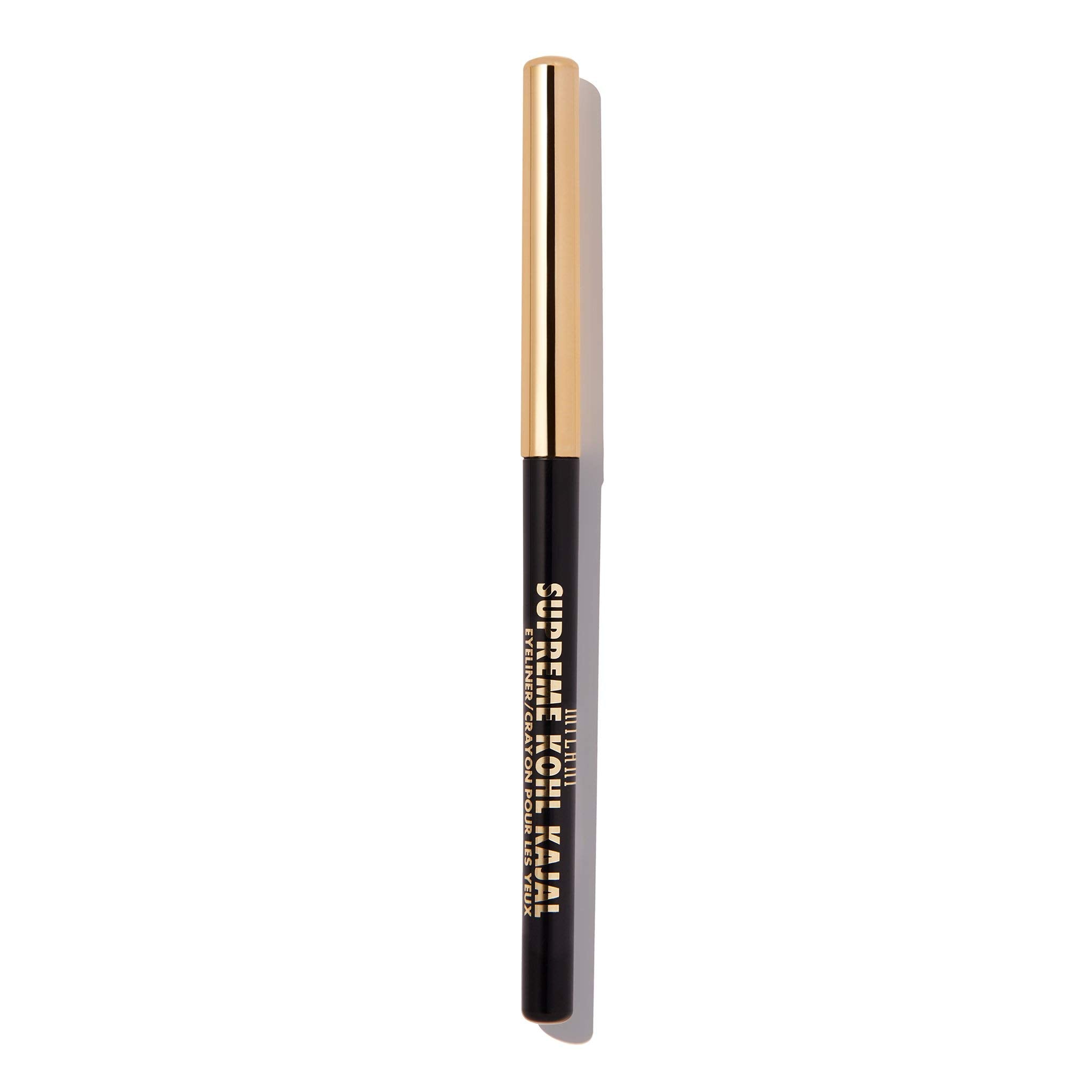 Milani Supreme Kohl Kajal Eyeliner  Blackest Black | Intense Kohl Black, SelfSharpening, Waterproof Pencil | Smudgeable Waterl