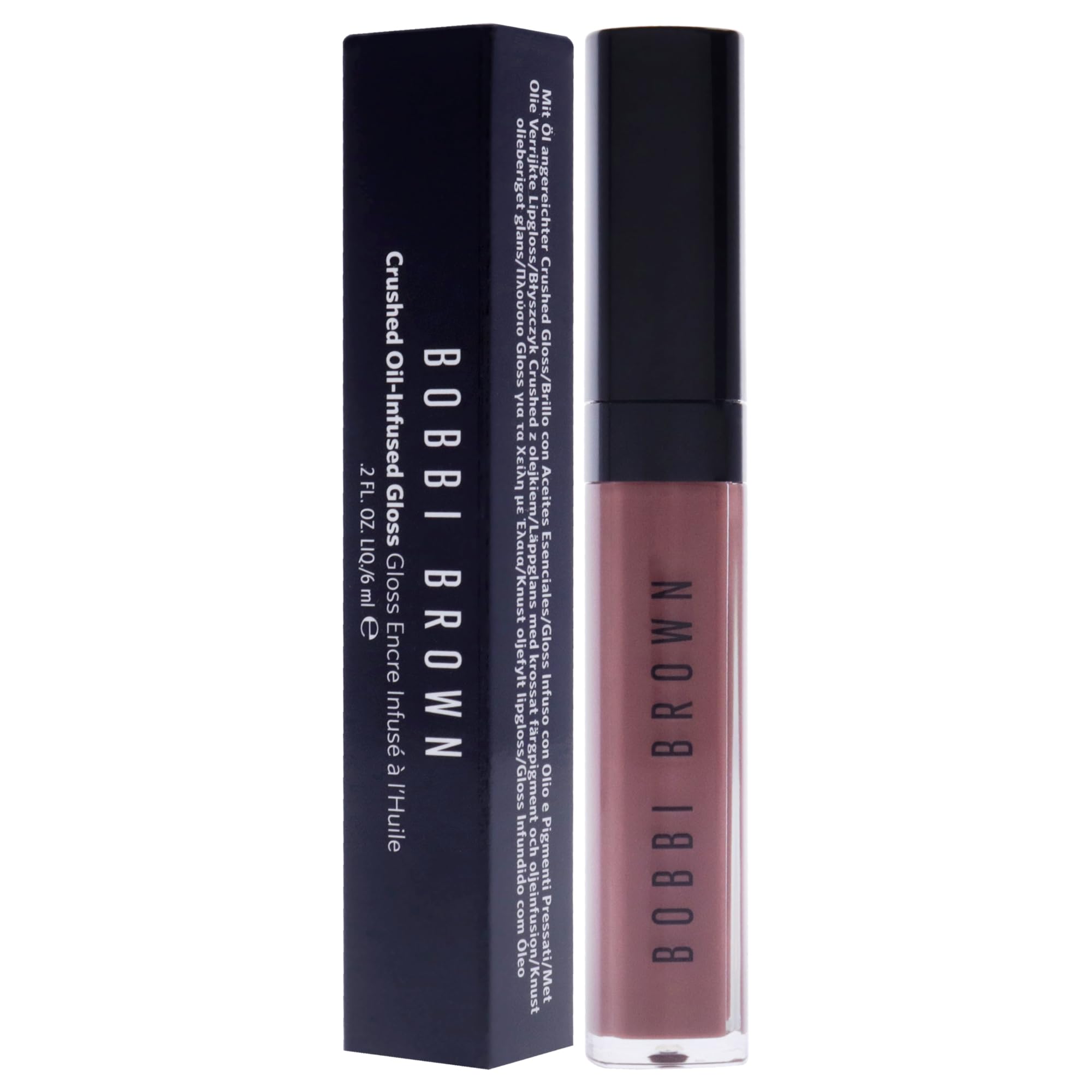 Bobbi Brown Crushed Oil-Infused Gloss - Force Of Nature (Medium Pink Brown)