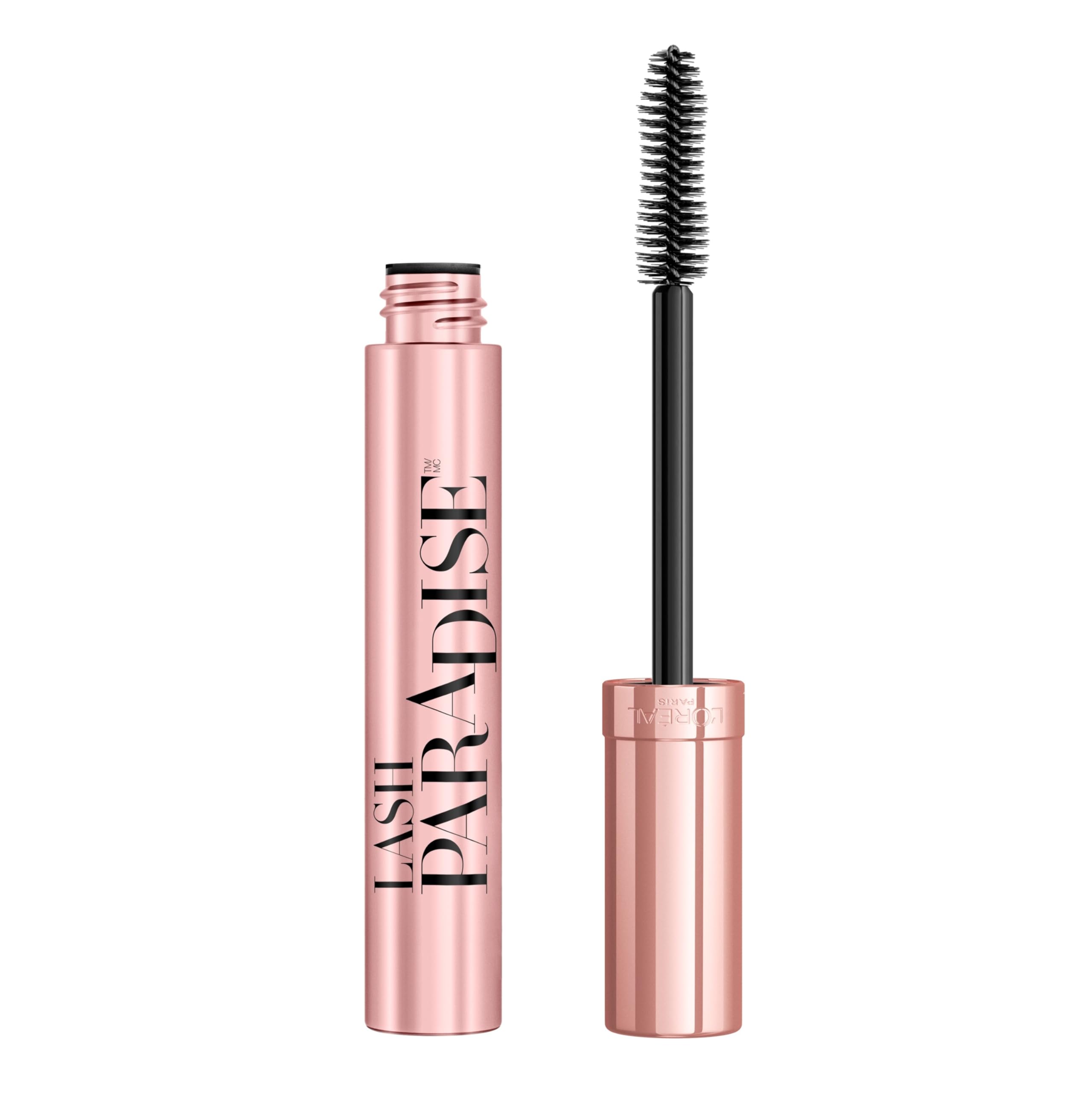 Loral Paris Makeup Lash Paradise Mascara, Voluptuous Volume, Intense Length, Feathery Soft Full Lashes, No Flaking, No Smudging,