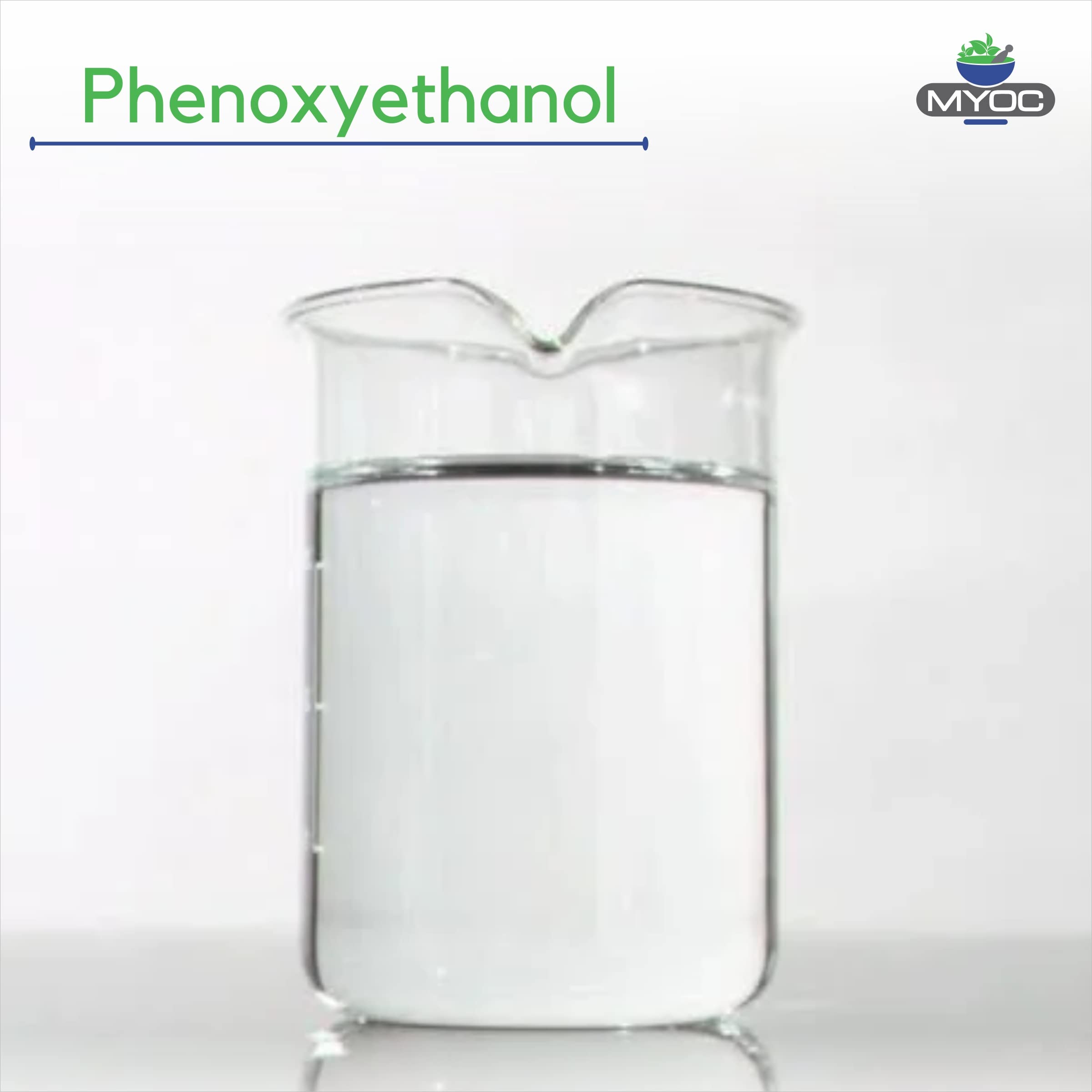 Myoc Phenoxyethanol Liquid | Liquid For Preservative,Used In Skin Moisturizer, Sunscreen, Acne Care, Hair Care, Baby Products, C