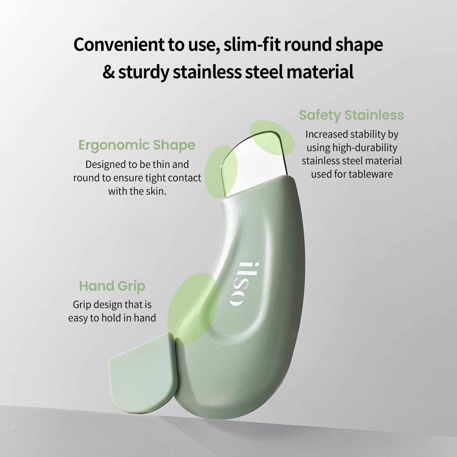 ILSO Deep Clean Master/Blackhead Remover Tool/Safe & Made from Silicon/Can be Used with Mud Cream & Cleansing Oil (Professional