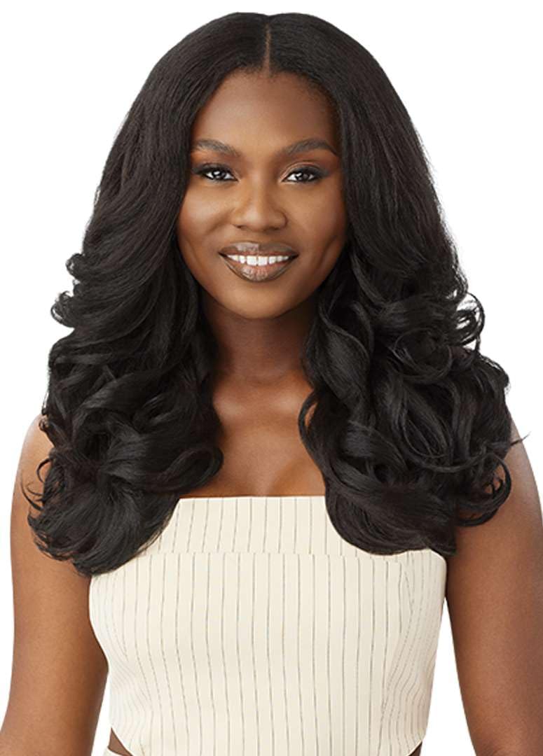 Outre Big Beautiful Hair - Leave Out Wig - Dominican Body Curl 20'' (NATURAL BLACK)