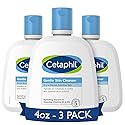 Cetaphil Face Wash, Hydrating Gentle Skin Cleanser For Dry To Normal Sensitive Skin, New 4 Oz 3 Pack, Fragrance Free, Soap Free