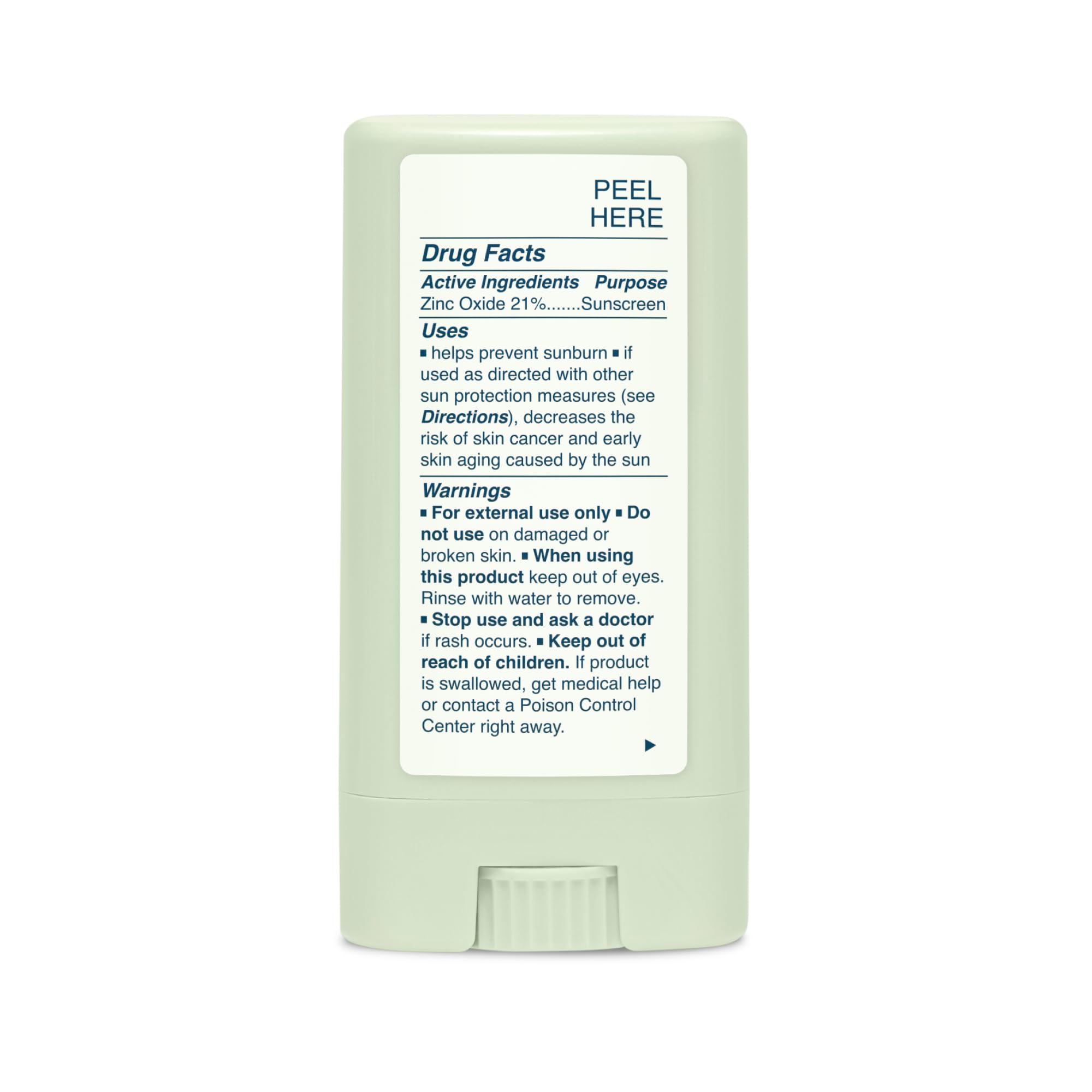 Pipette Baby Mineral Sunscreen Stick SPF 50, Broad Spectrum Sunblock with Non-Nano Zinc Oxide, Water Resistant UVB/UVA Sun Prote
