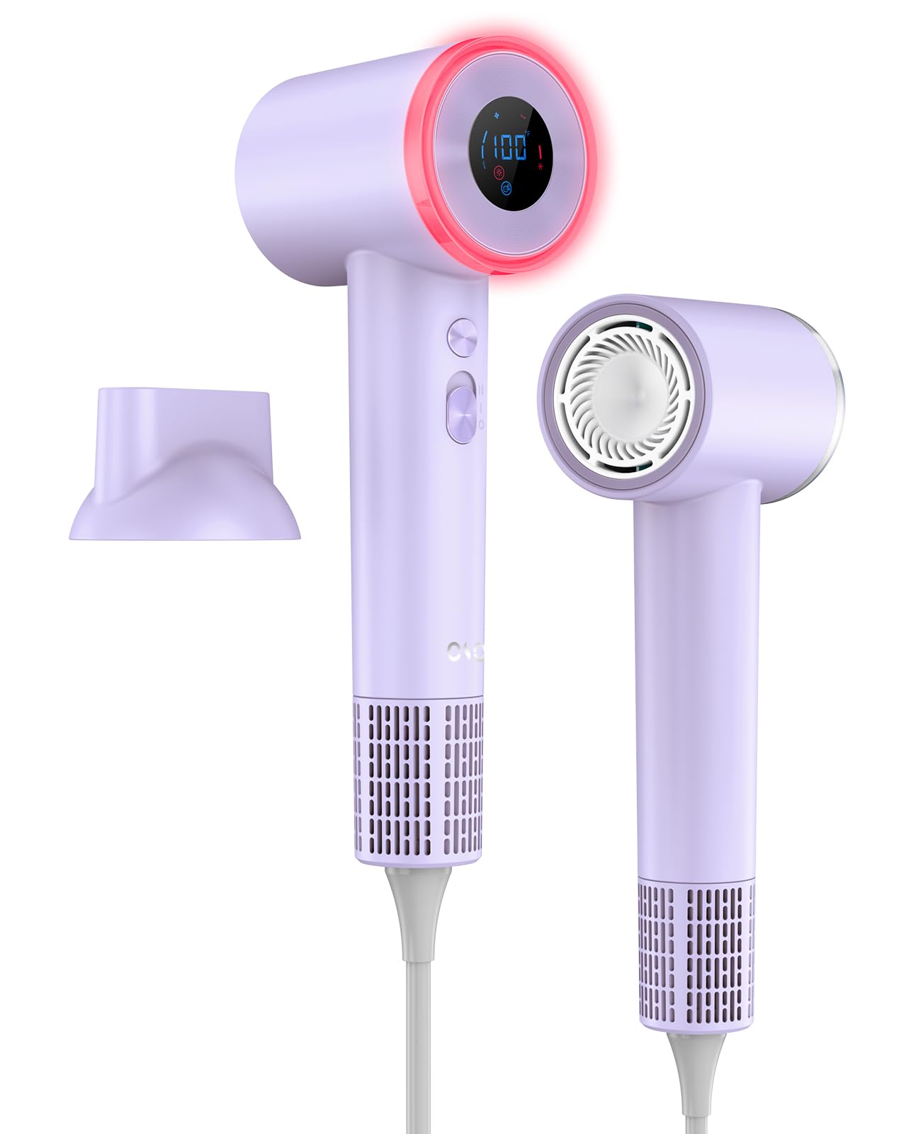 OSOU Hair Dryer, High Speed Fast Drying Hair Dryers, Negative Ionic Portable Blow Dryer with 110000 RPM Brushless Motor, Lightwe