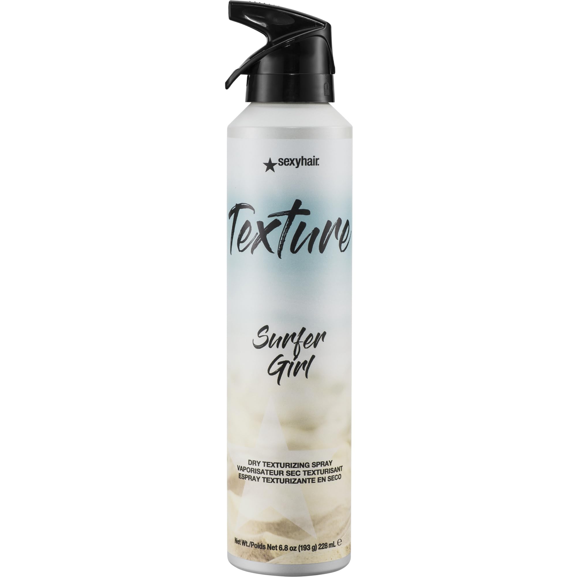 SexyHair Texture Surfer Girl Dry Texturizing Spray, 6.8 Oz | Maintains Natural Shine | Up to 24 Hour Humidity Resistance | All H