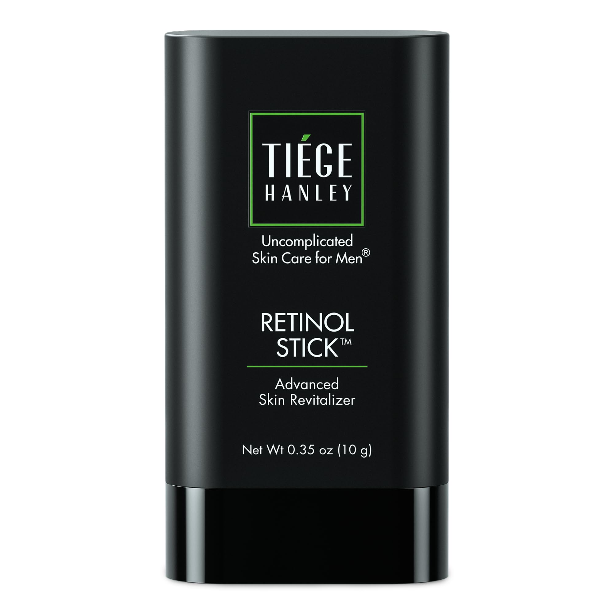 Tiege Hanley Retinol Stick for Men  AntiAging Retinol Stick with Hyaluronic Acid & Niacinamide for Fine Lines, Dark Circles, &