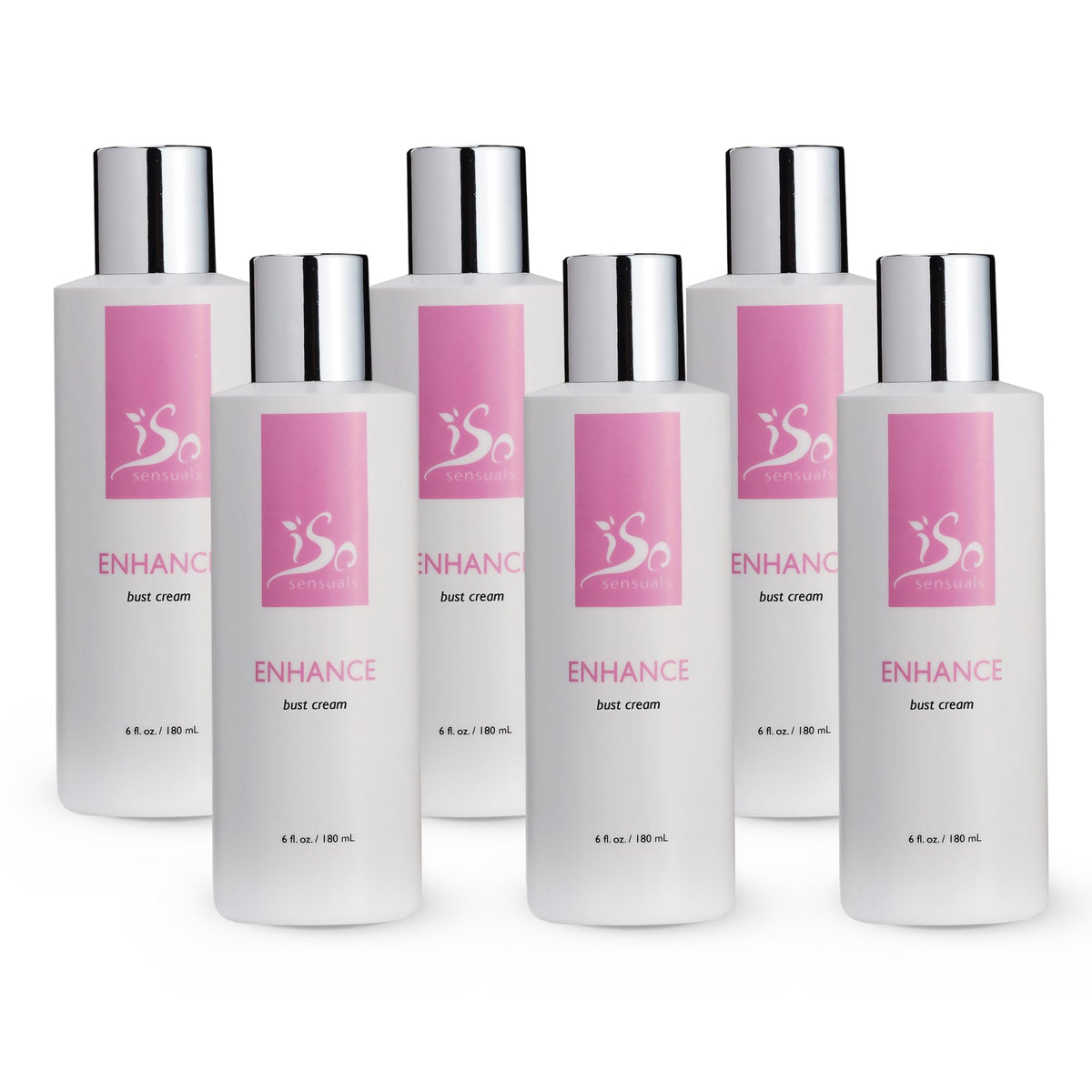 IsoSensuals ENHANCE Breast Enlargement Cream - 6 Bottles