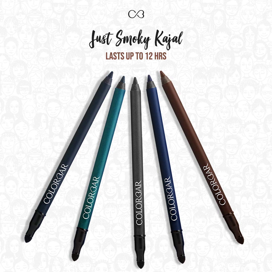 Colorbar Just Smoky Kajal, Just Black