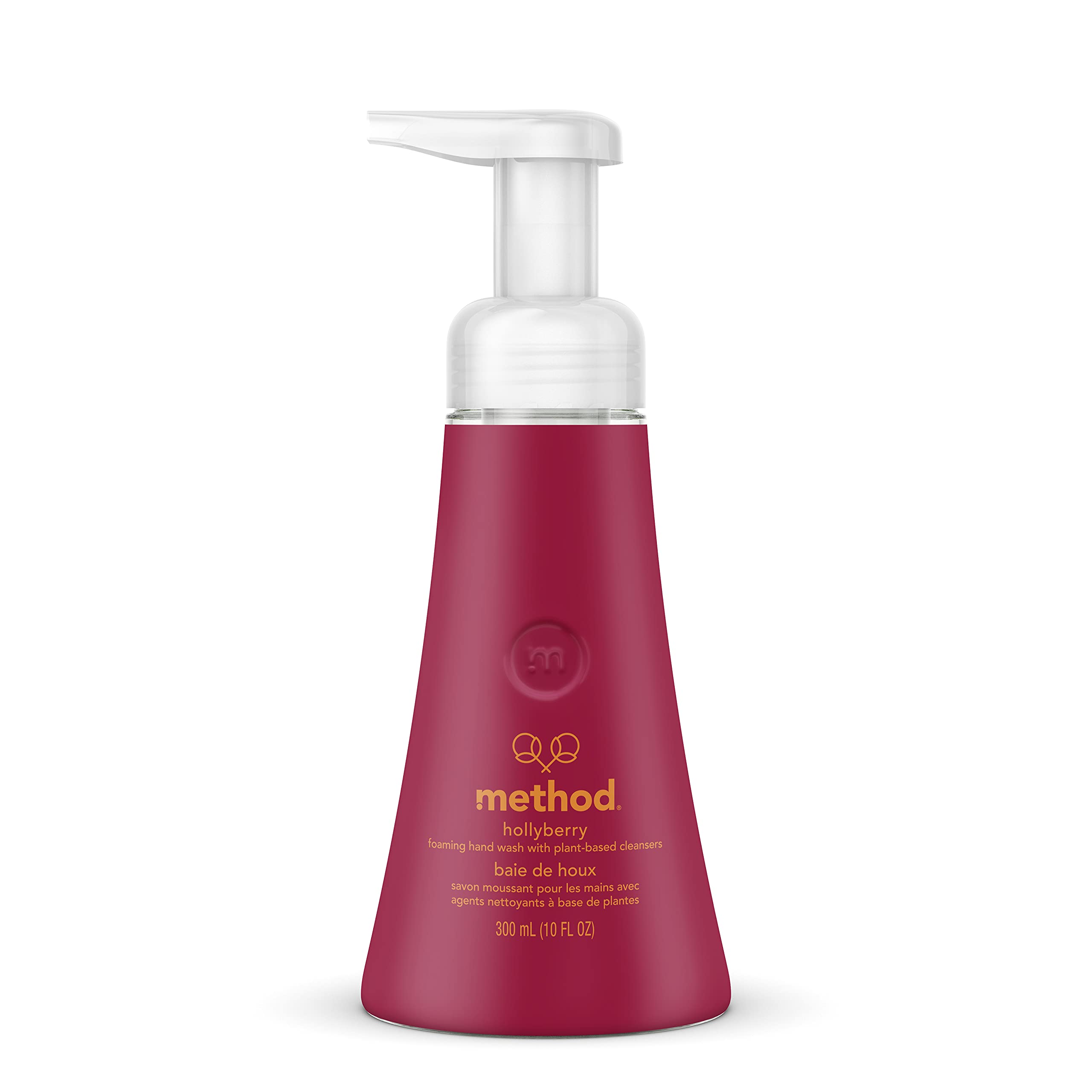 Method Foaming Hand Wash, Hollyberry, Biodegradable Formula, 10 Fl Oz (Pack of 1)