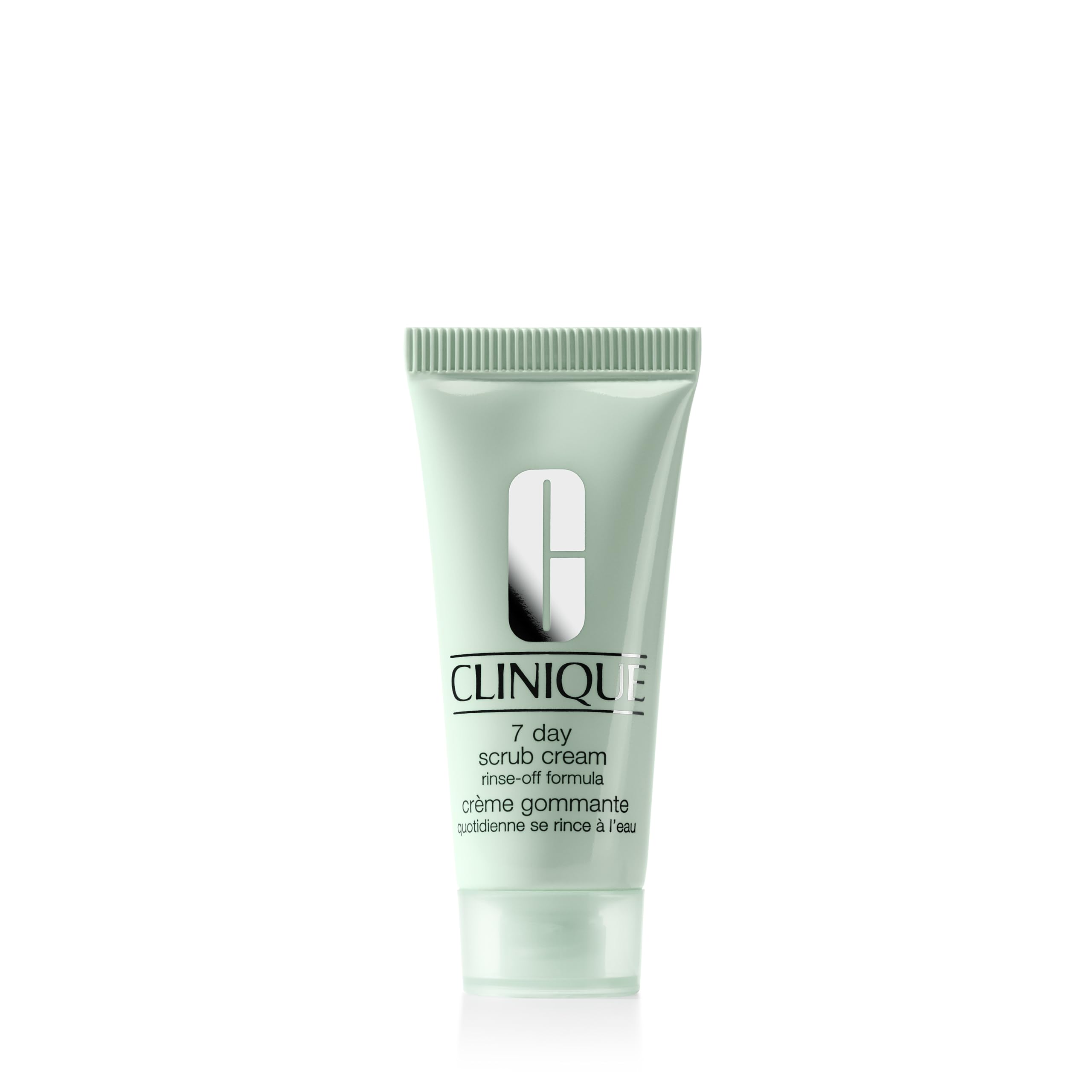 Clinique 7 Day Daily Gentle Face Exfoliator Lightweight Scrub Cream For All Skin Types | Mild Face Scrub With Silica | Exfoliati