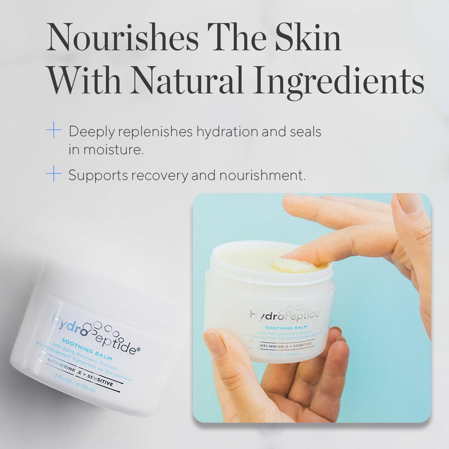 Hydropeptide Anti-Aging Recovery Therapy Soothing Balm, 3 Ounce