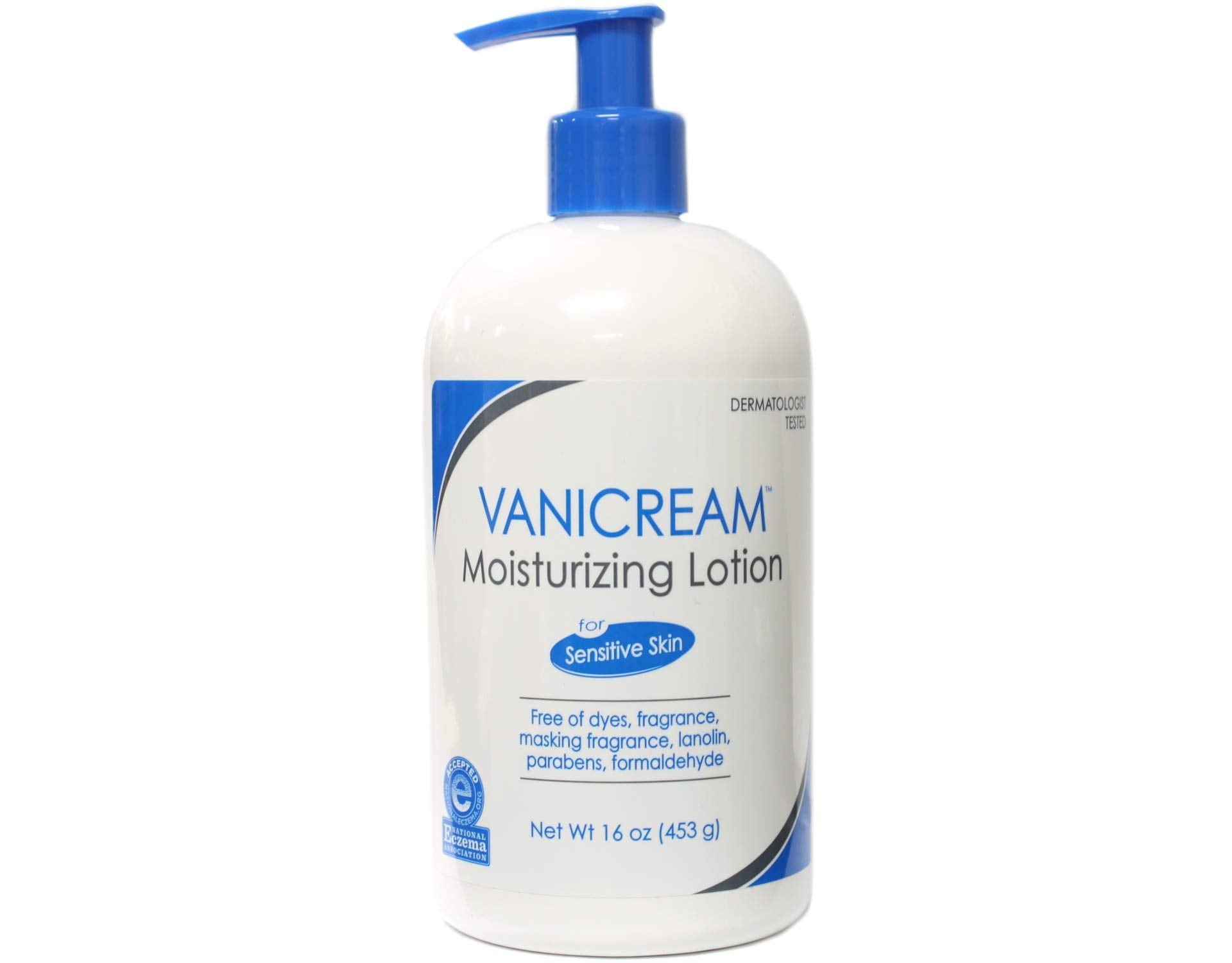 Vanicream Moisturizing Lotion, Pump, 16 Ounce (Pack Of 2)