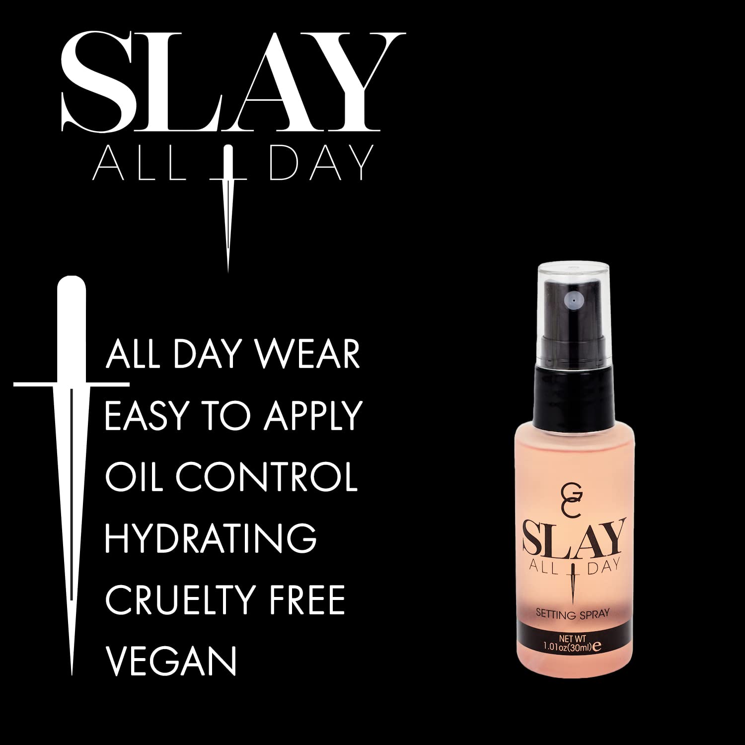 Gerard Cosmetics Makeup Setting Spray Mini (Mango) | Slay All Day Scented Makeup Finishing Spray | Oil Control, Matte Finish, Cr
