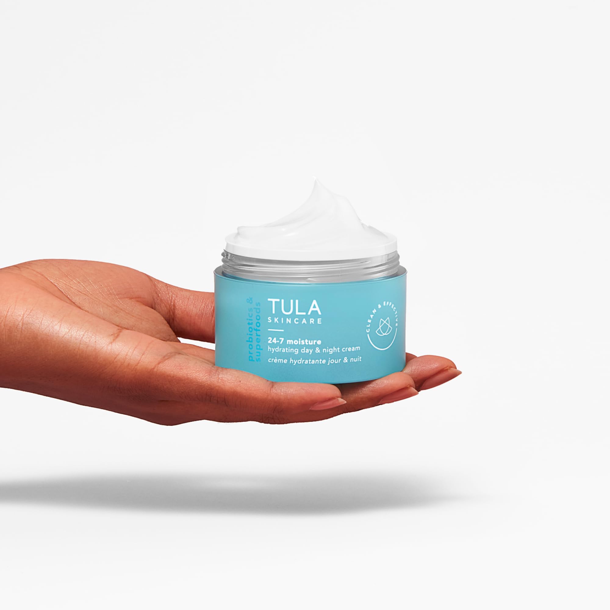TULA Skin Care 24-7 Hydrating Day & Night Cream, Full + Travel Size Duo - Nourishing Face Moisturizer Maintain Skin Balance & Im