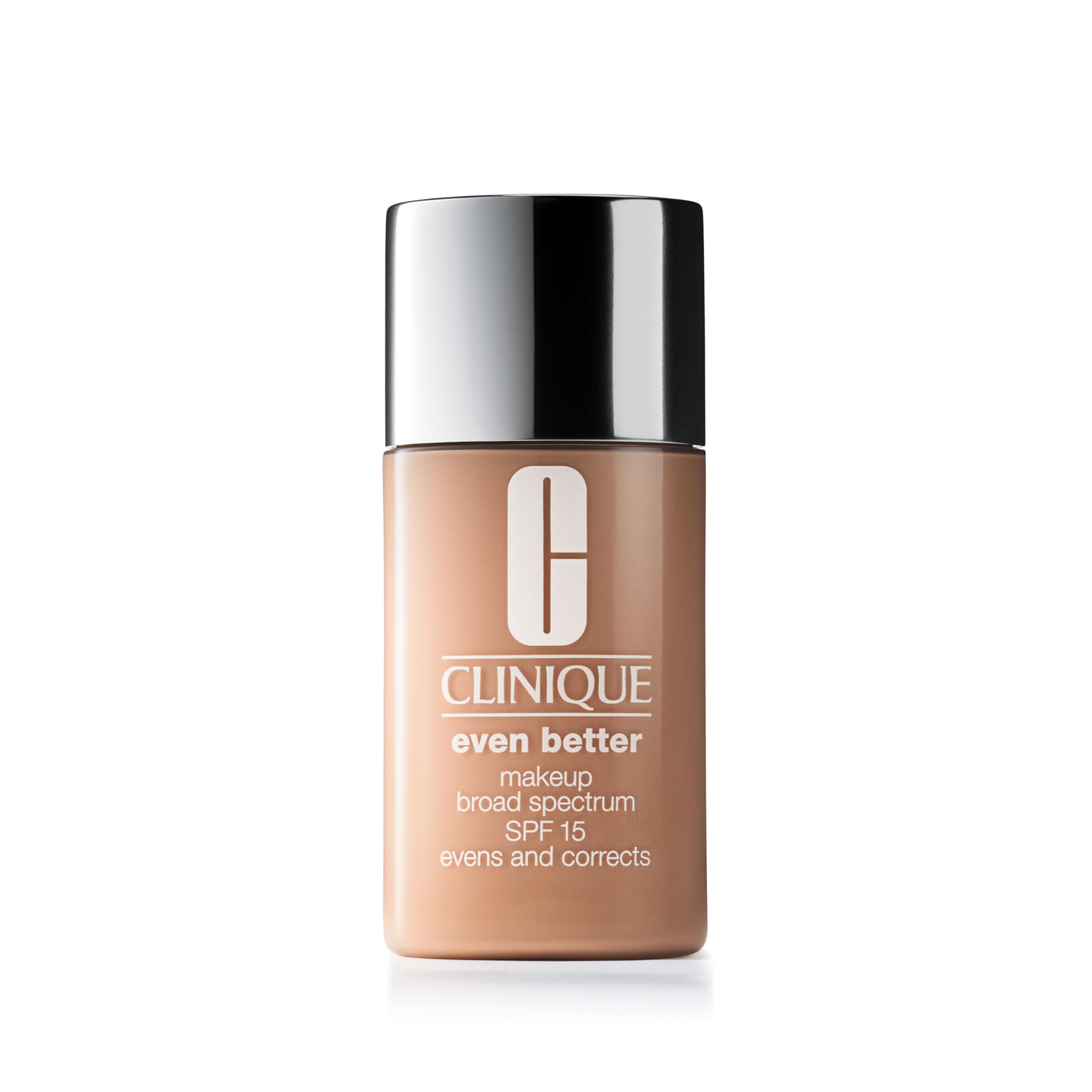 Clinique Even Better Makeup Medium Coverage Foundation Broad Spectrum SPF 15 | Evens Skin Tone + Reduces Dark Spots, Cream Chamo