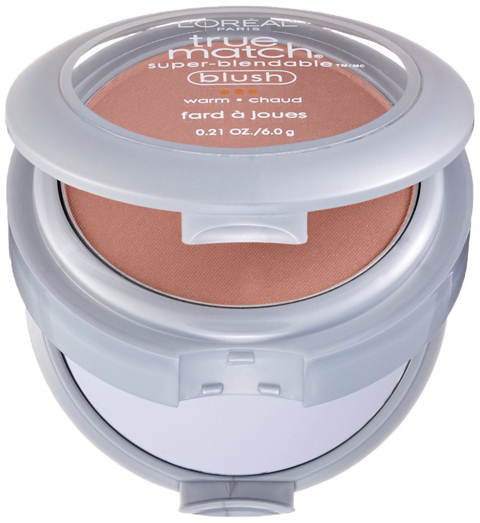L'Or  al Paris True Match Super-Blendable Blush, Precious Peach, 0.21 oz.