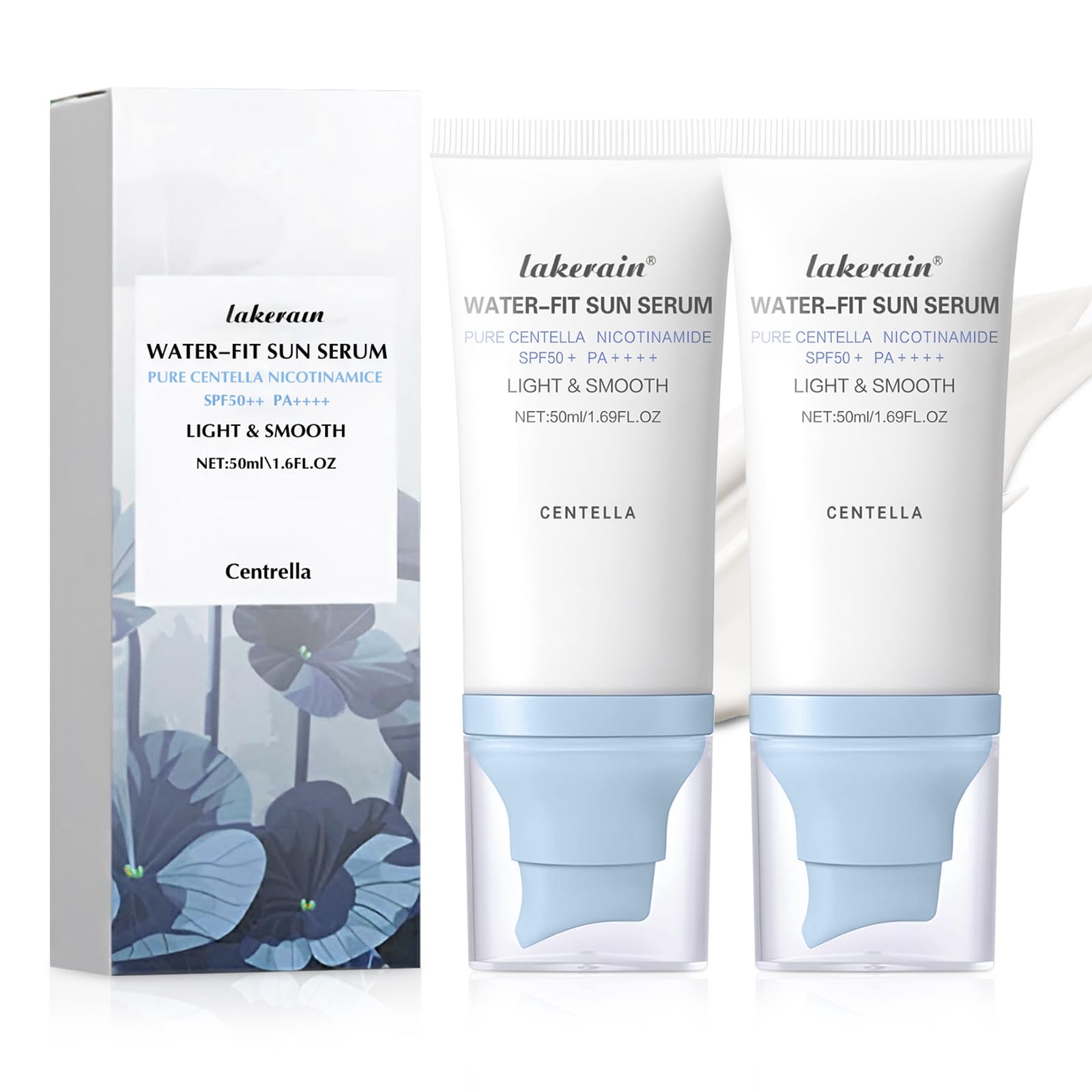 Centella Sunscreen SPF 50,Face Sun Screen Long-Lasting Protection,Cen-tella Madagascar Sunscreen Dry Oily Skincare For All Skin 