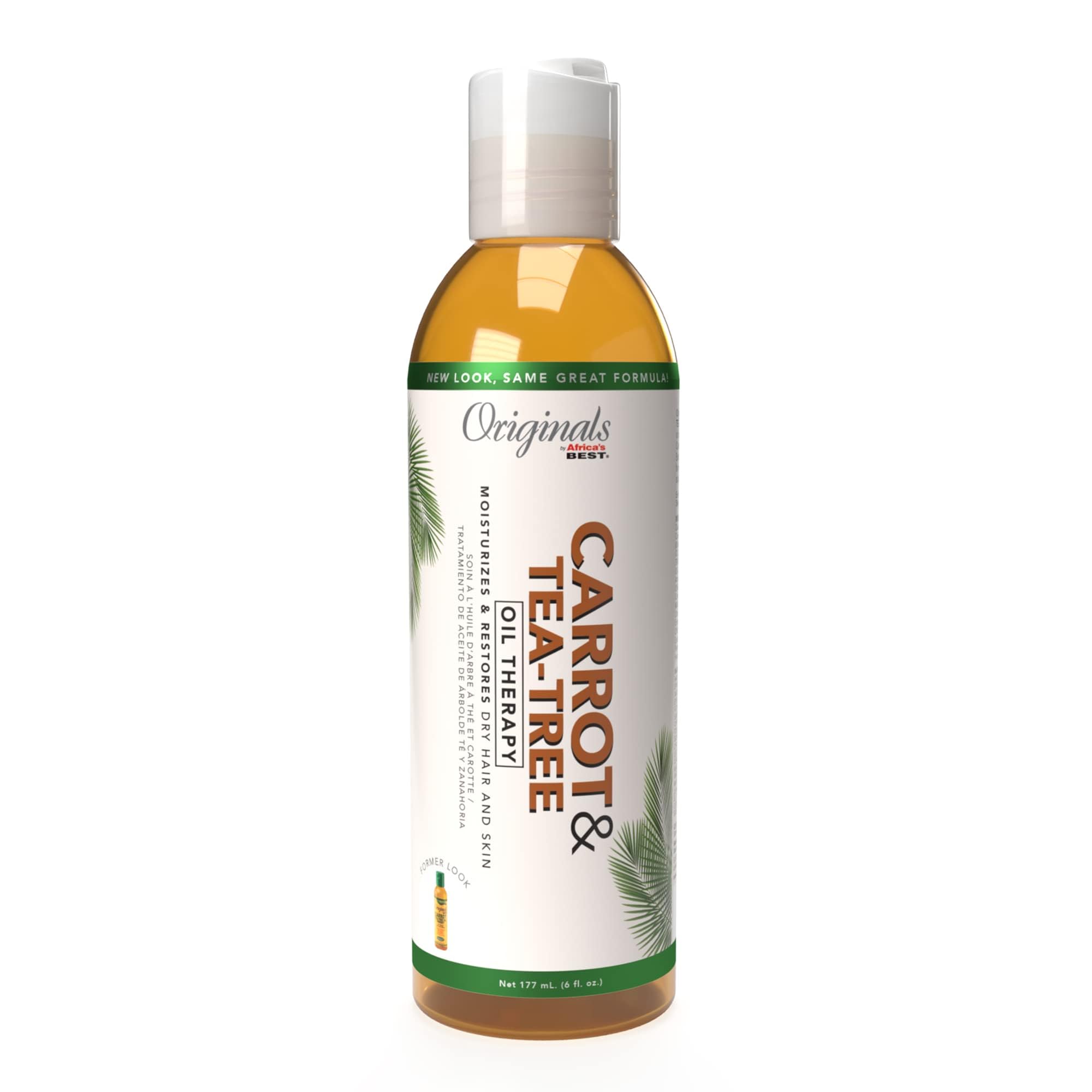 Africa's Best Organics Carrot Tea Tree Oil 6 oz