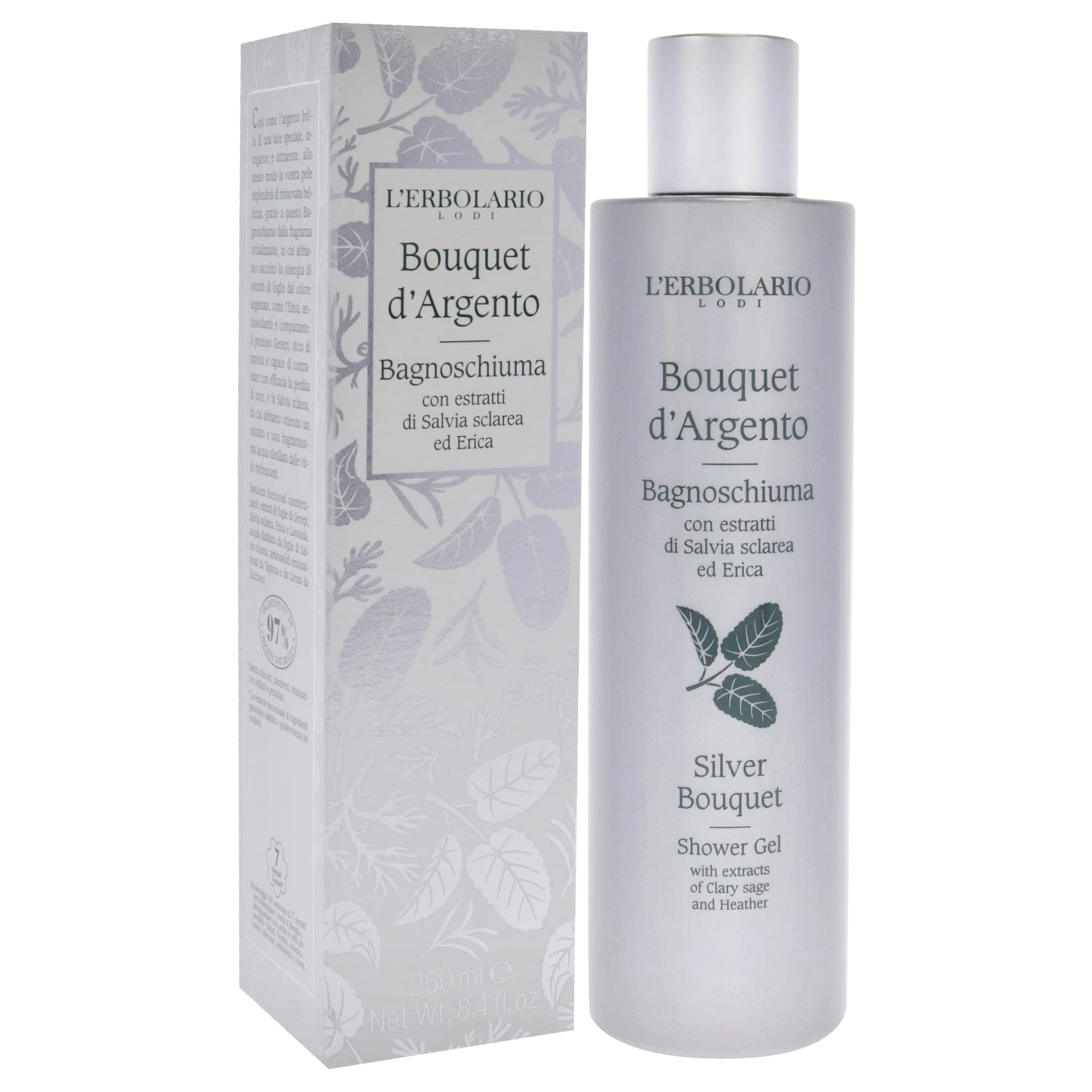 Silver Bouquet Shower Gel By Lerbolario For Unisex - 84 Oz Shower Gel(D0102Hgrfxg)