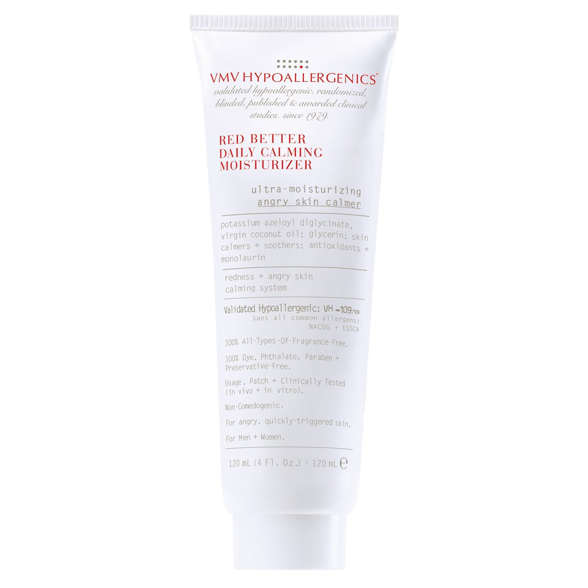 VMV Hypoallergenics Red Better Daily Therapy Moisturizer 120ml