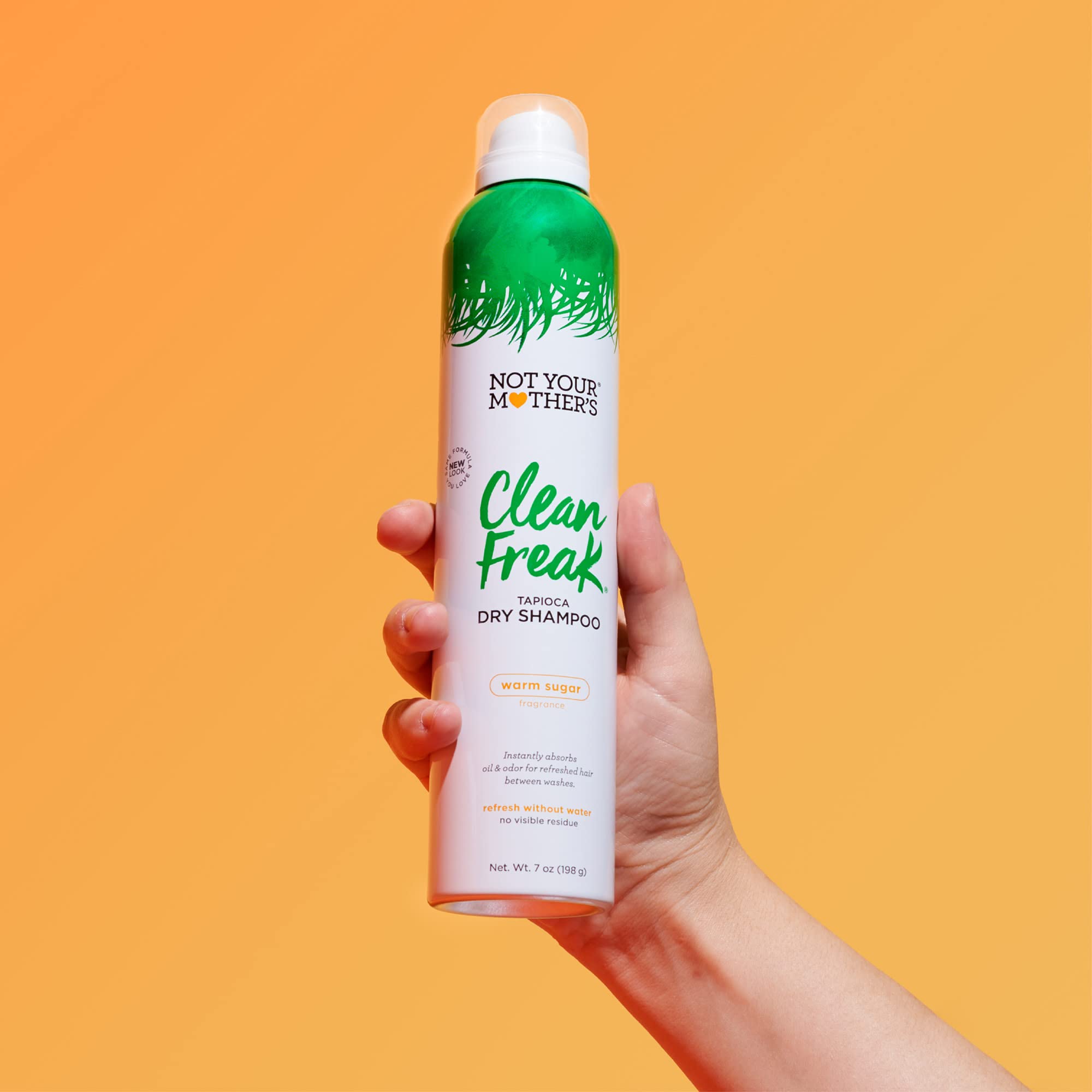 Not Your Mothers Clean Freak Tapioca Dry Shampoo (2-Pack) - 7 oz - Refreshing Dry Shampoo - Instantly Absorbs Oil and Odor for R