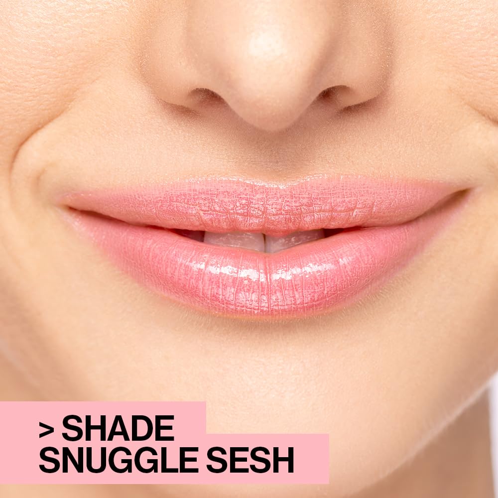 wet n wild Mega Slicks Lip Gloss - Long Lasting, High Shine, Hyaluronic Acid - 1 Count - Snuggle Sesh