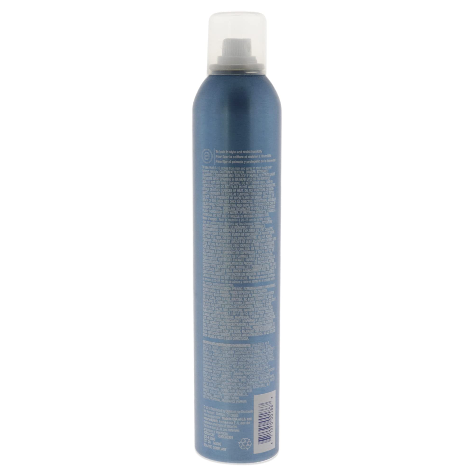 Aquage Finishing Spray LVOC, Firm Hold Hairspray, Delivers Humidity Resistance and Lasting Style Retention with Max Shine, 50% V