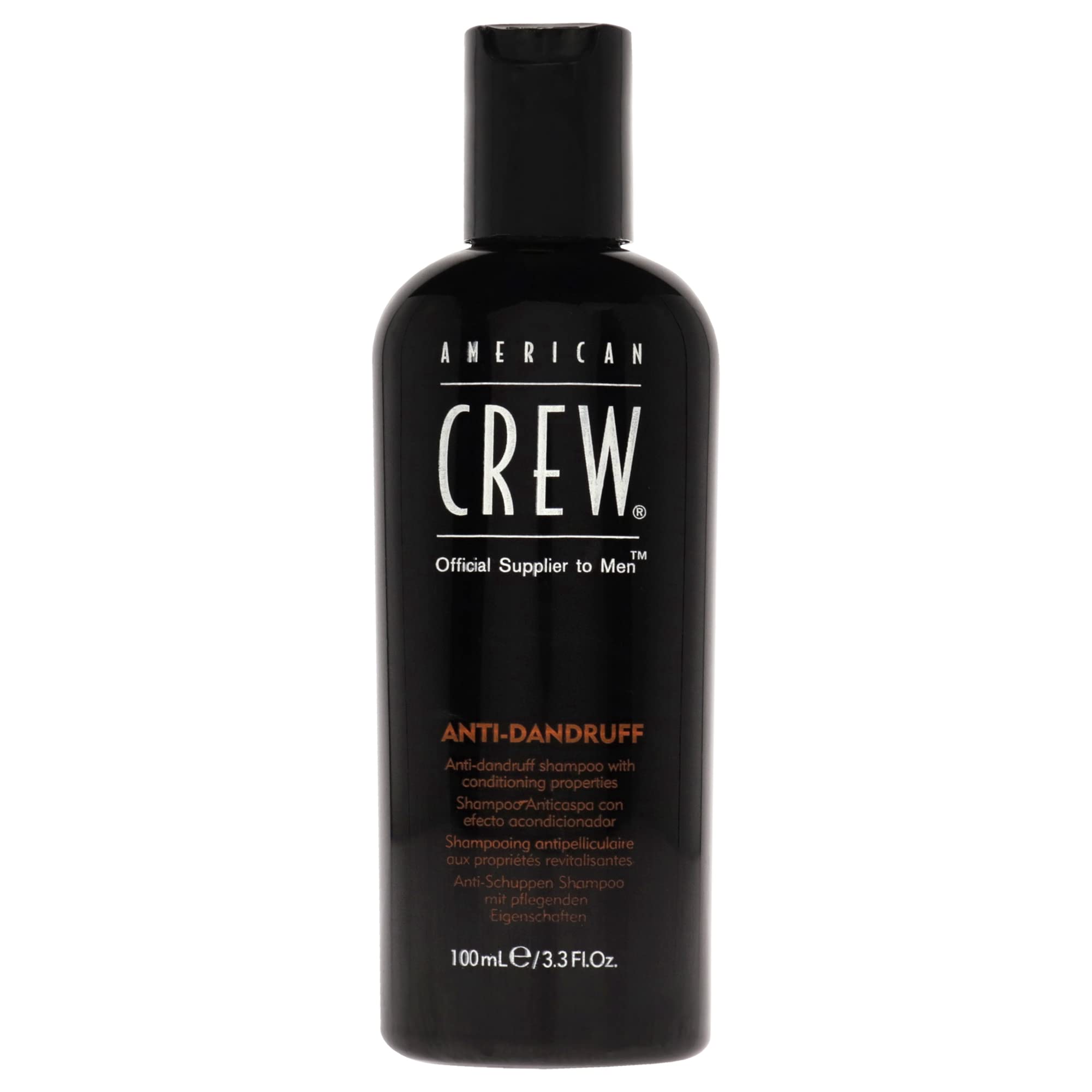 American Crew Mens Shampoo, Anti-Dandruff Shampoo, 3.3 Fl Oz