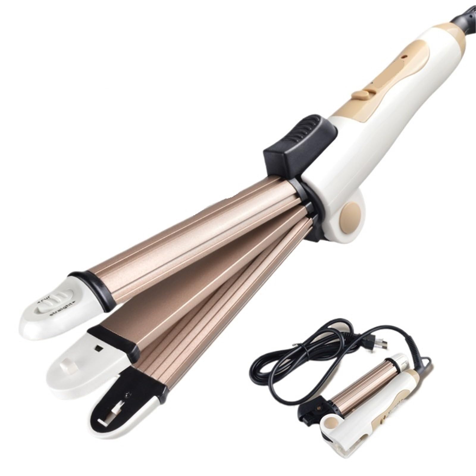 Mini Carrying Foldable Hair Straightener Curly Hair Milk