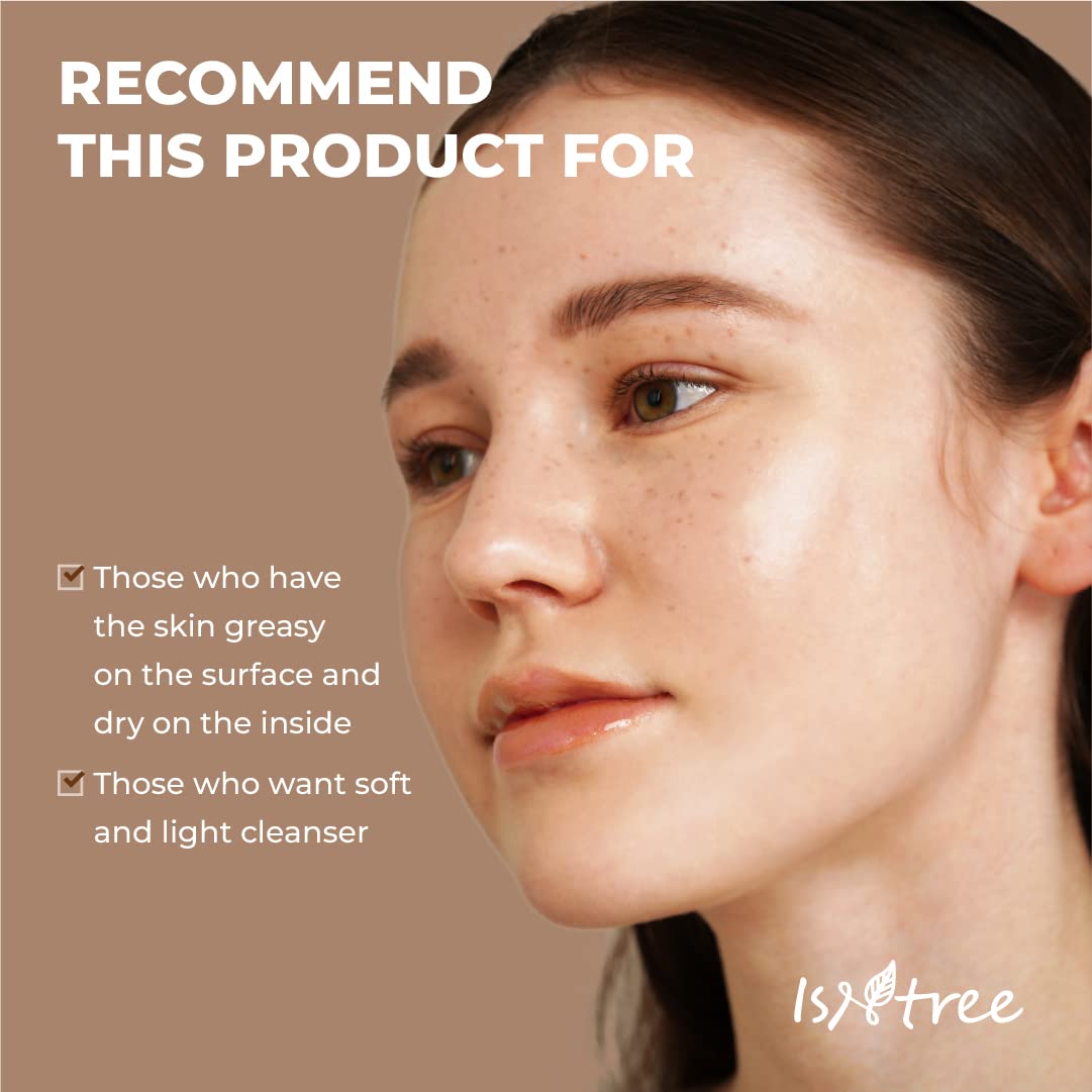 Isntree Green Tea Fresh Cleanser 120Ml 4.05 Fl.Oz | Green Tea Extract From Jeju | Contains Grind Green Tea | Mild Gel Cleanser
