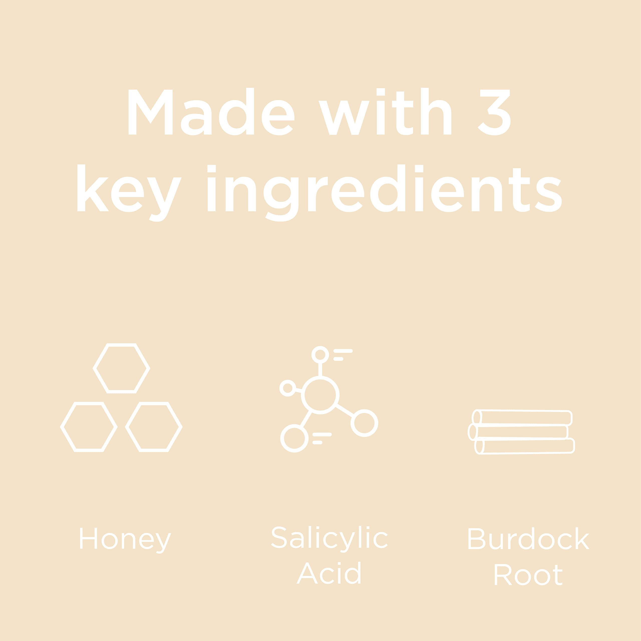 Karuna Skin - Clarifying+ Sheet Masks For Clear Skin, Moisturizing & Hydrating Face Masks Skincare, Sheet Mask With Honey, Salic