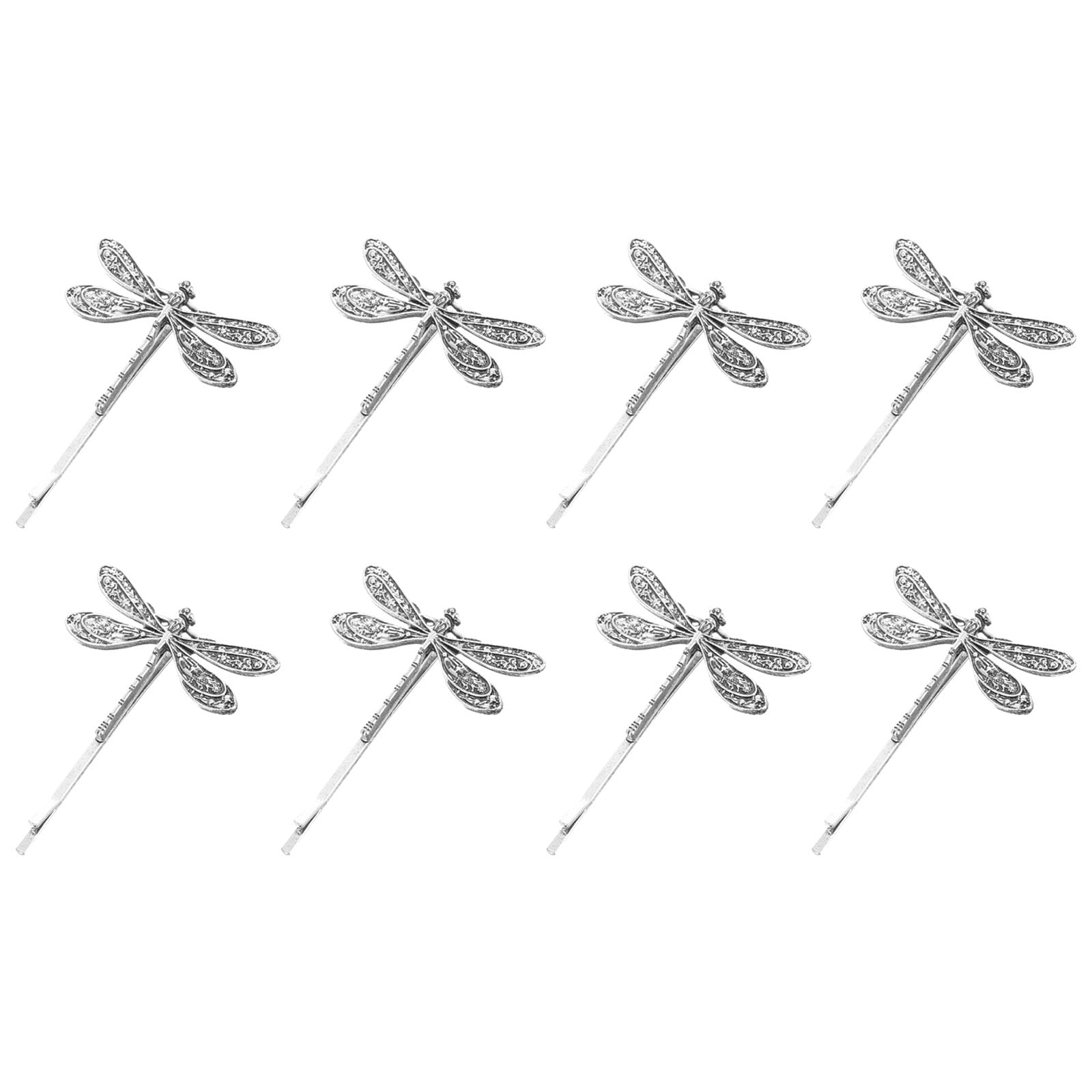 SHIDOW Dragonfly Hair Clips, Wedding Retro Antique Barrette, Bridal Headdress Head Wear Styling Hair Accessories for Girls Ladie