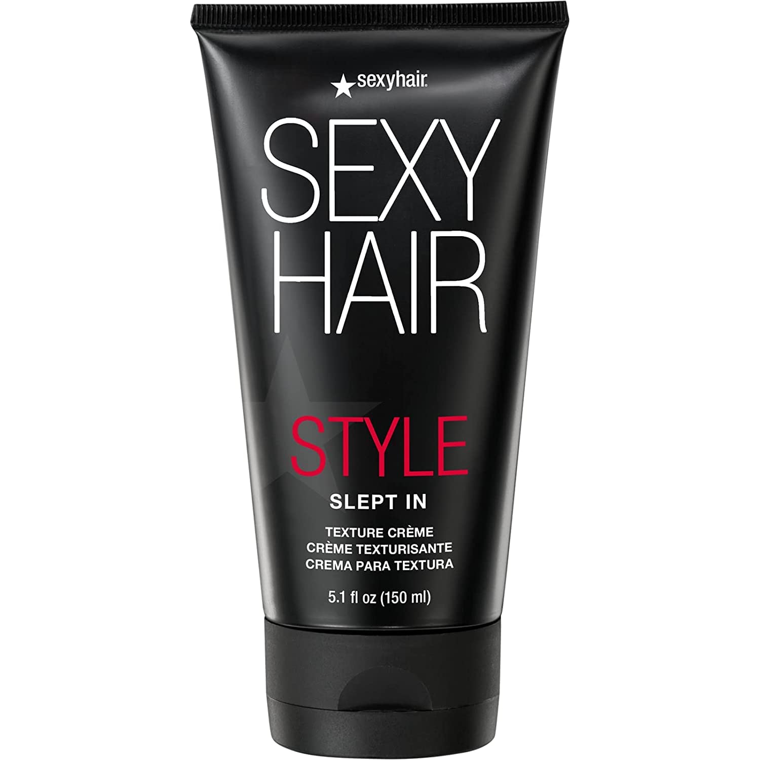 Sexyhair Style Slept In Texture Cream, 5.1 Oz  Soft Texture And Control  Lightweight And Adds Shine  Washes Out Easily