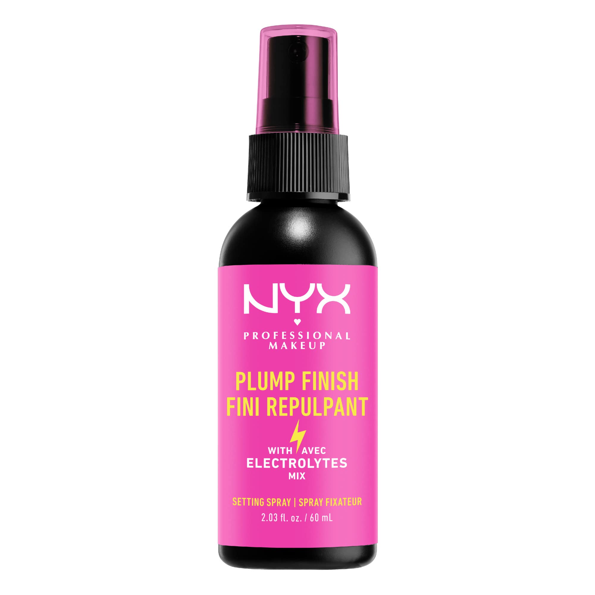 Nyx Professional Makeup Makeup Setting Spray, Plumping Setting Spray, Long-Lasting Make Up Wear With Electrolytes