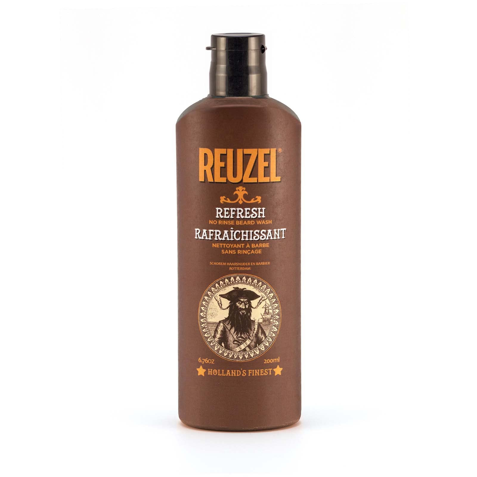 Reuzel Refresh No Rinse Beard Wash, Mens Beard Wash, 200 Ml
